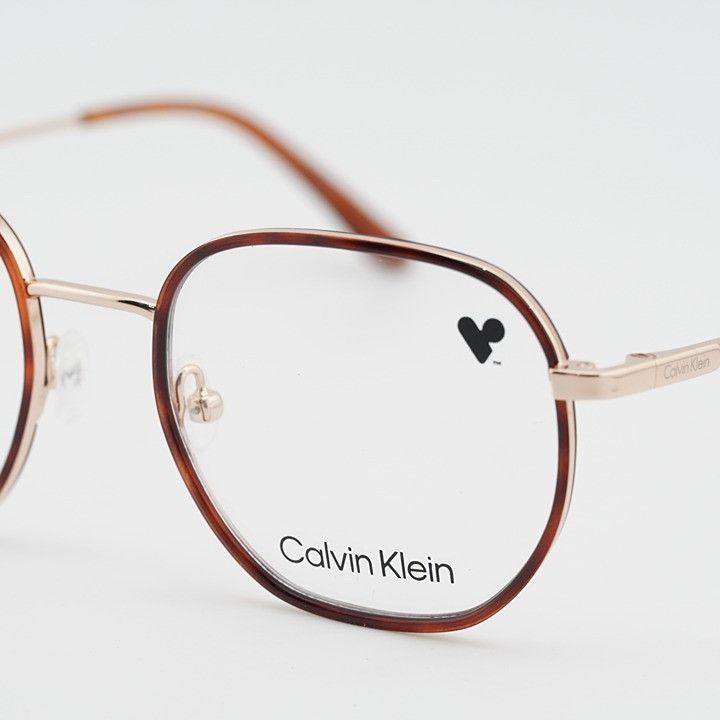 Calvin Klein Calvin Klein CK24113 265 Unisex Eyeglasses Tortoise 50mm Size ONE SIZE - 4 Thumbnail