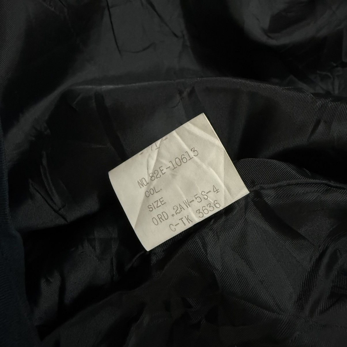 If Six Was Nine Blue5 Tokyo Herringbone Wool Bomber Jacket Size US XL / EU 56 / 4 - 14 Thumbnail
