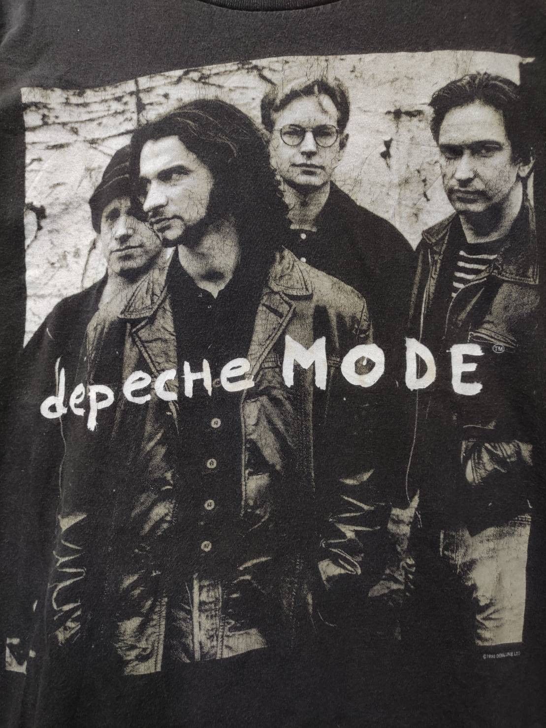 Band Tees Vtg 90's Depeche Mode Devotional Tour Shirt Size US XL / EU 56 / 4 - 4 Thumbnail