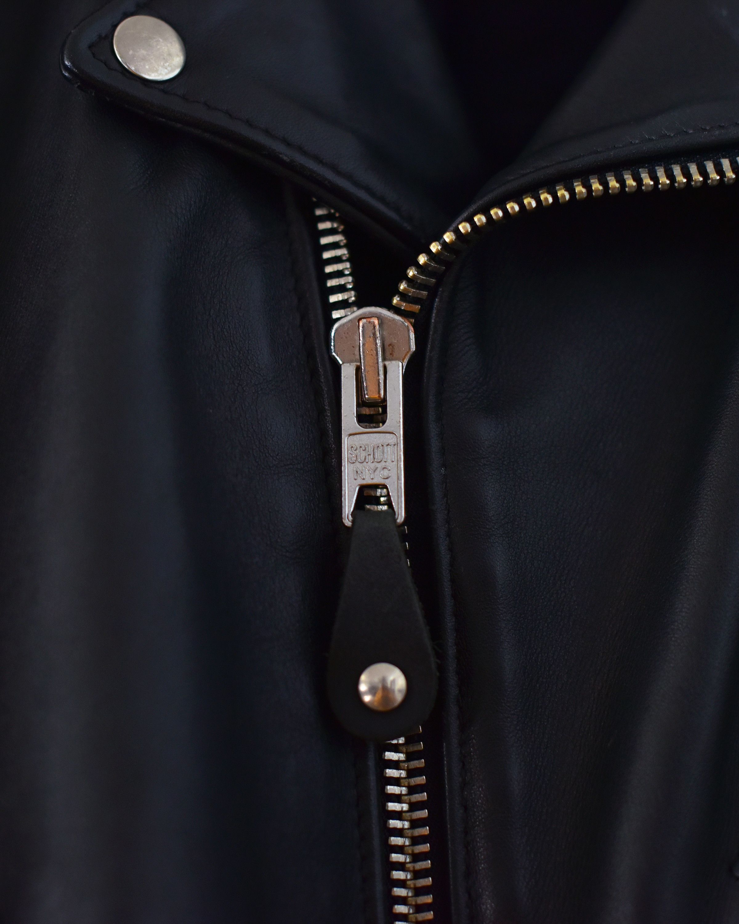 Schott Schott 613 One Star Perfecto Leather Jacket Size US S / EU 44-46 / 1 - 8 Thumbnail