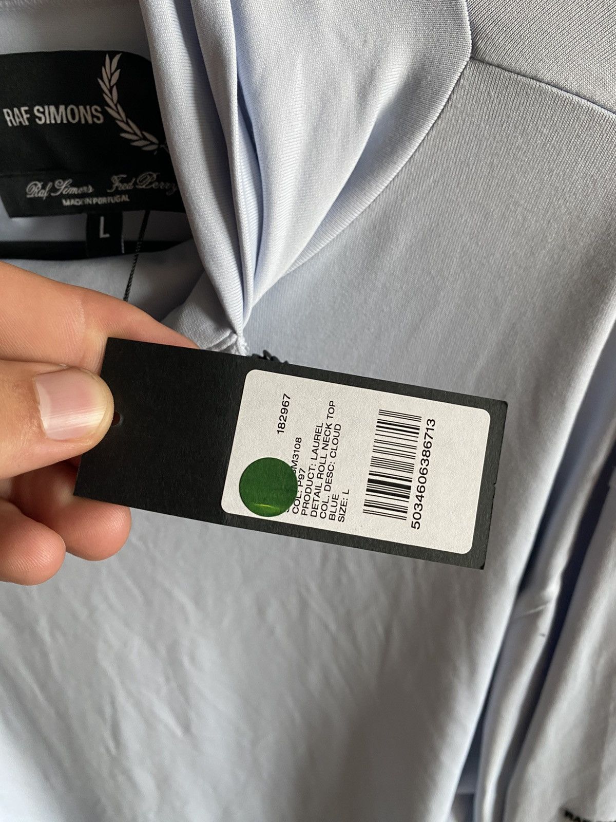 Fred Perry × Raf Simons RAF Simons x Fred Perry Streches Longsleeve Size US L / EU 52-54 / 3 - 6 Thumbnail