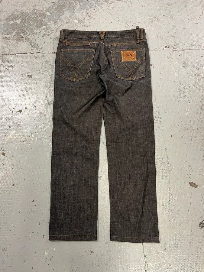 Dolce & Gabbana AW2008 Dolce & Gabbana Dark Grey Audacious Denim Jeans Size US 32 / EU 48 - 8 Thumbnail
