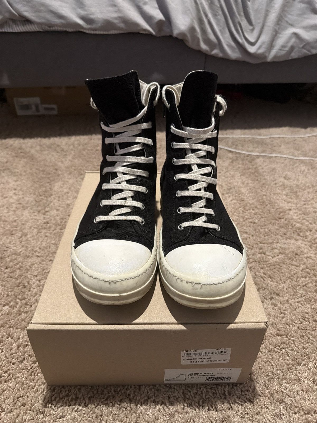 Rick Owens Rick Owens DRKSHDW Pentagram Ramones Size US 9.5 / EU 42-43 - 6 Thumbnail