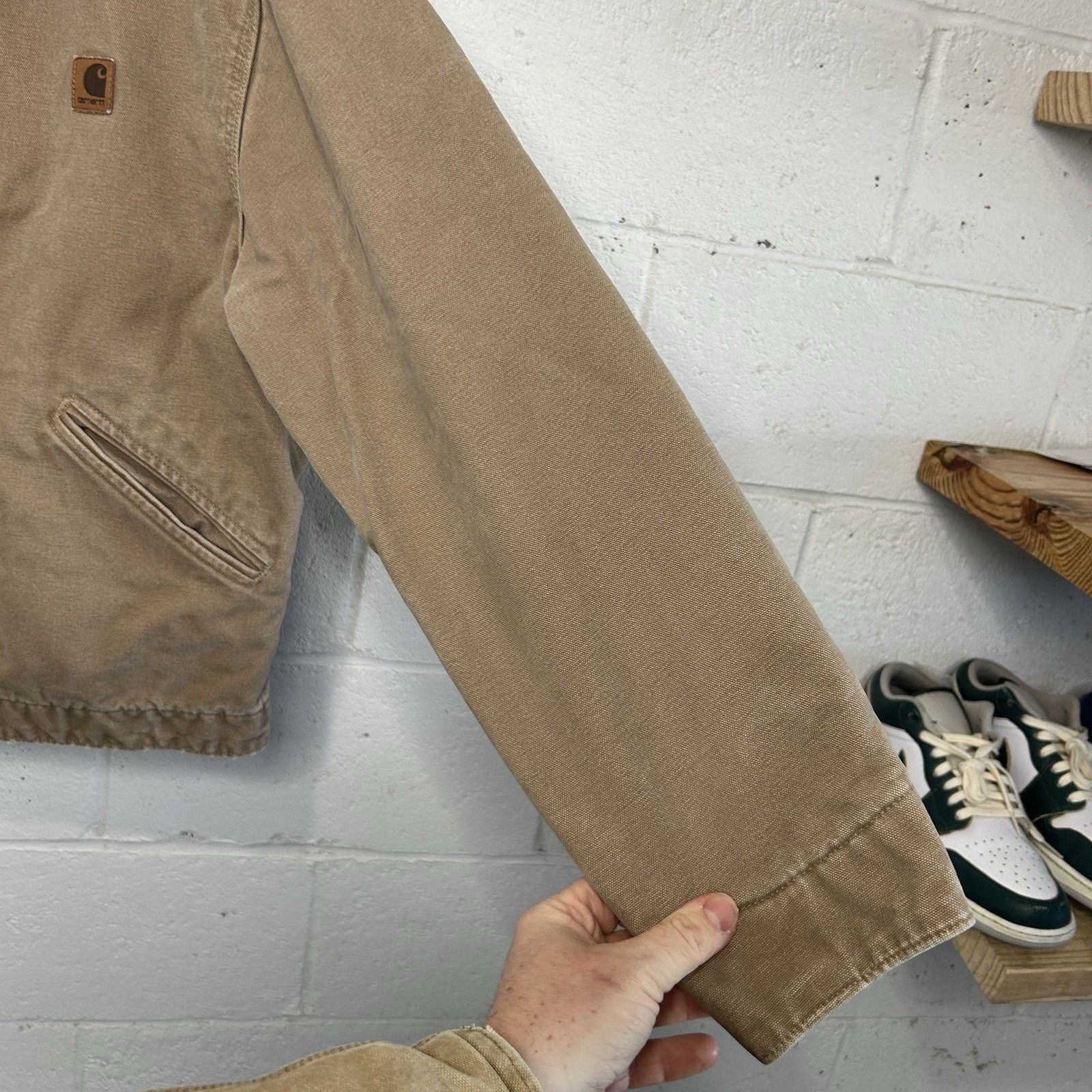 Carhartt Vintage Carhartt Blanketed Detroit Jacket “Saddle” J146 SDL Size US M / EU 48-50 / 2 - 8 Thumbnail