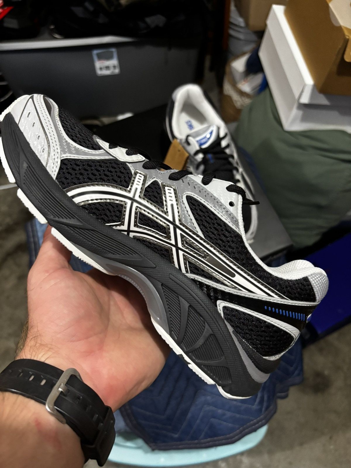 Asics × JJJJound Asics x JJJJound GT-2160 Black White Size US 7 / EU 40 - 3 Thumbnail