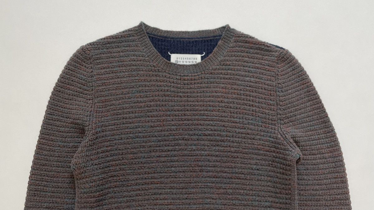 Maison Margiela A/W 15 Waffle Knit Colour Block Sweater Size US M / EU 48-50 / 2 - 2 Thumbnail
