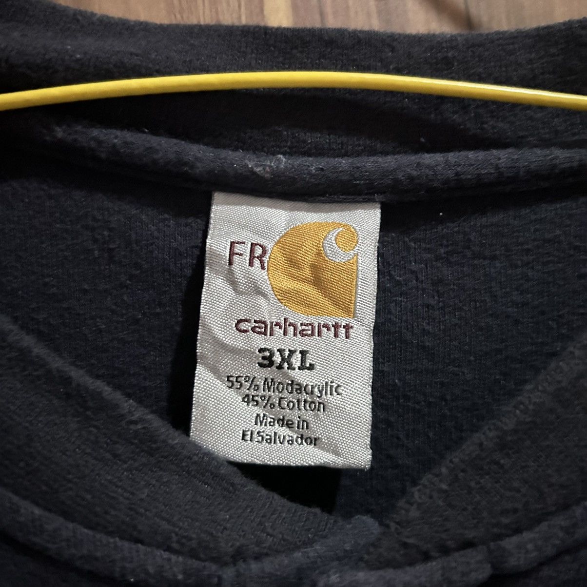 Carhartt Vintage sweater carhartt navy 3XL loose fit Size US XXL / EU 58 / 5 - 3 Thumbnail