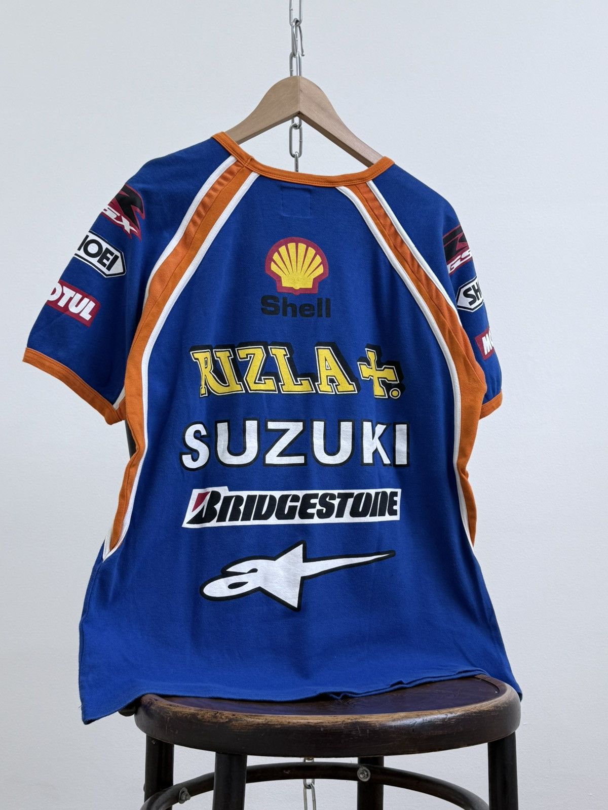 Vintage Vintage 90s Suzuki Rizla Racing T-Shirt Size US XL / EU 56 / 4 - 2 Thumbnail