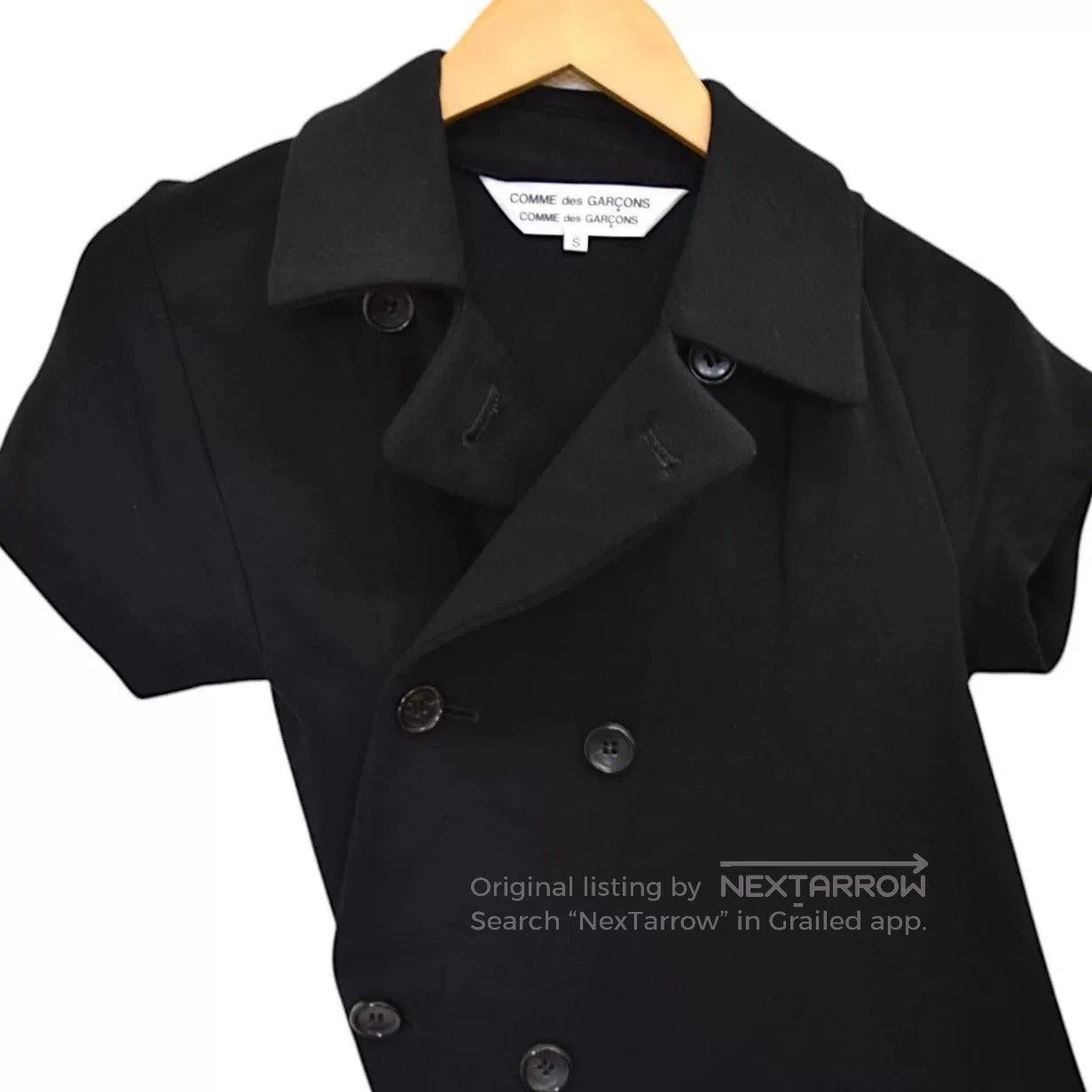 Comme des Garcons COMME des GARCONS Twisted Wool Knit Coat. Size S / US 4 / IT 40 - 4 Thumbnail