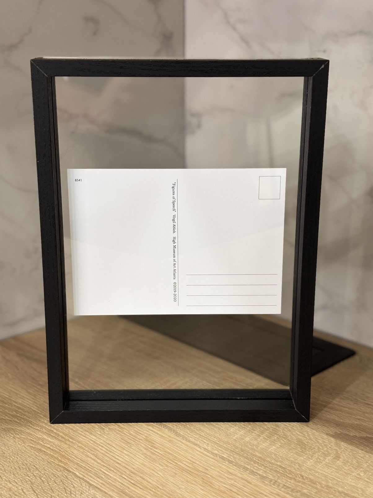 Designer × Virgil Abloh Virgil Abloh Postcard in Frame – “Figures of Speech” Size ONE SIZE - 2 Thumbnail