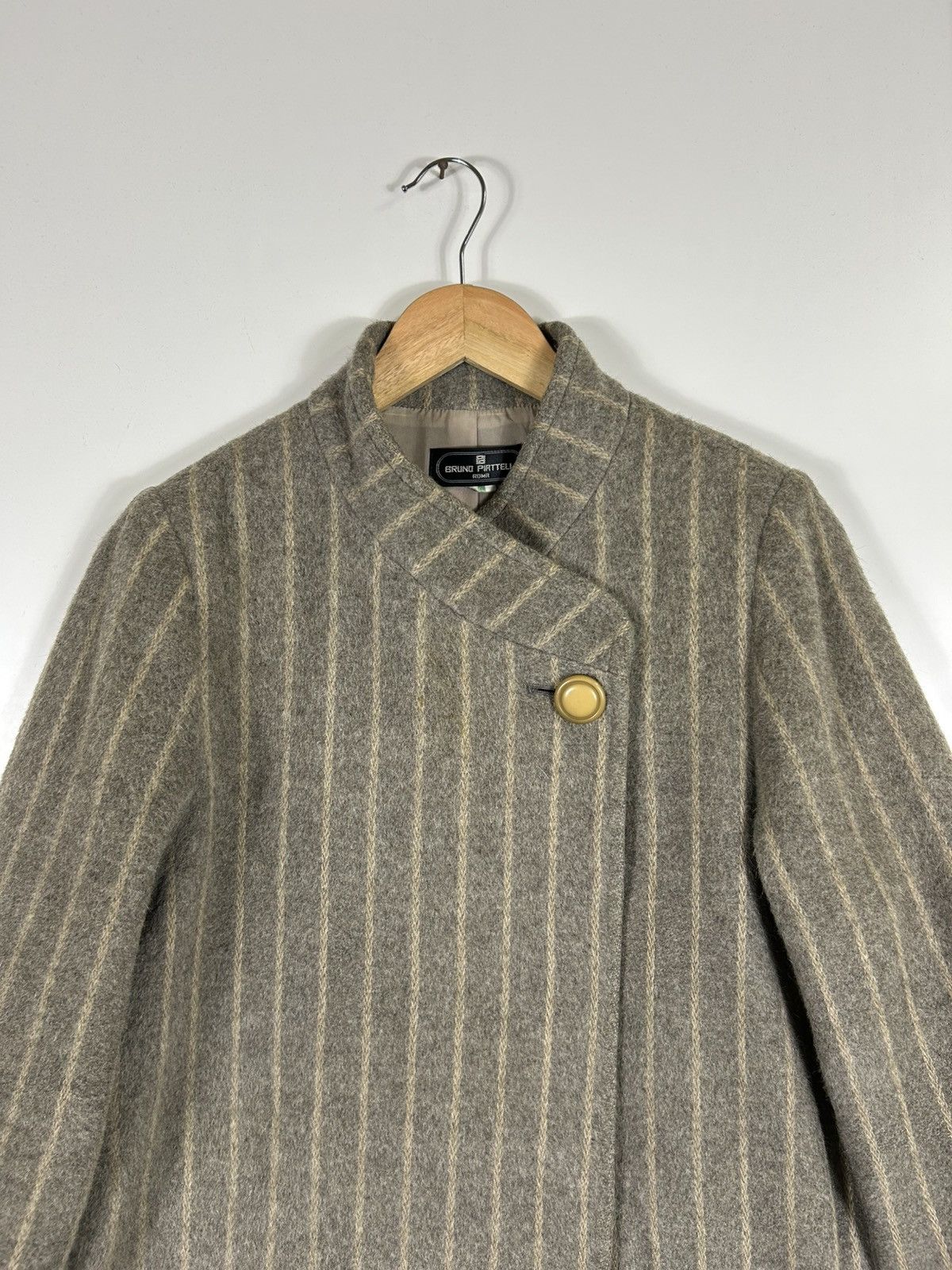 Bruno Piattelli × Vintage ⚡️Vintage Bruno Piattelli Wool Single Button Jacket Size M / US 6-8 / IT 42-44 - 4 Thumbnail