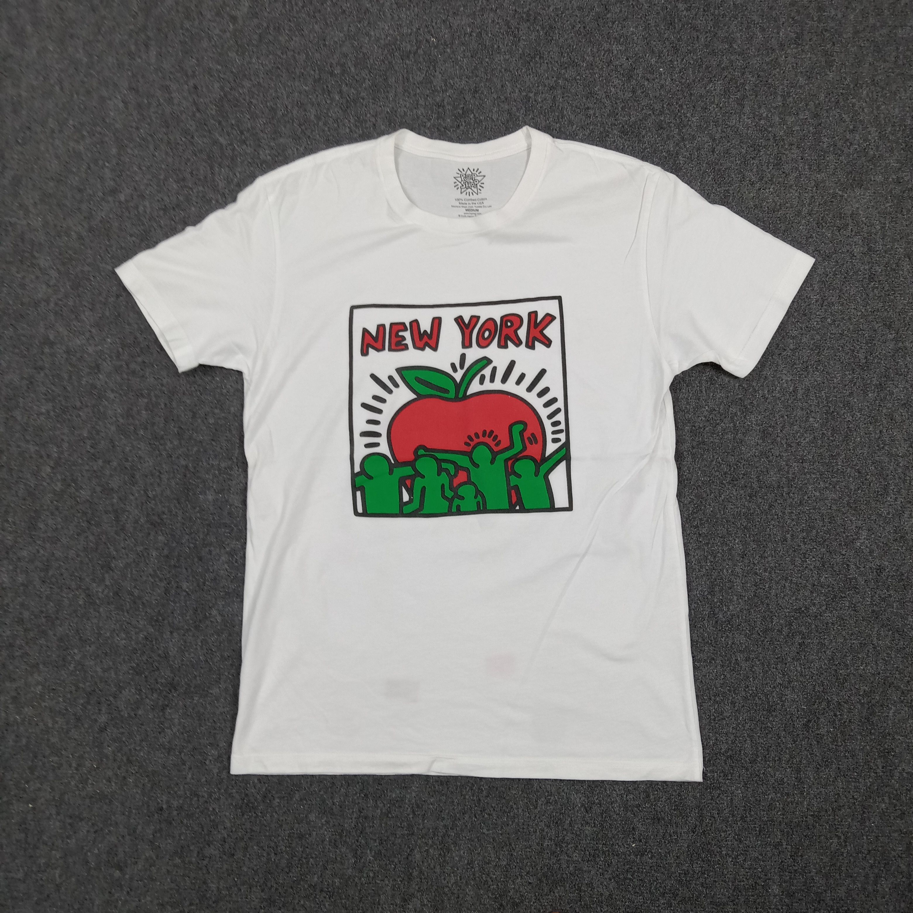 Keith Haring Keith Haring New York Designer Art Tshirt C285N78 Size US S / EU 44-46 / 1 - 1 Thumbnail