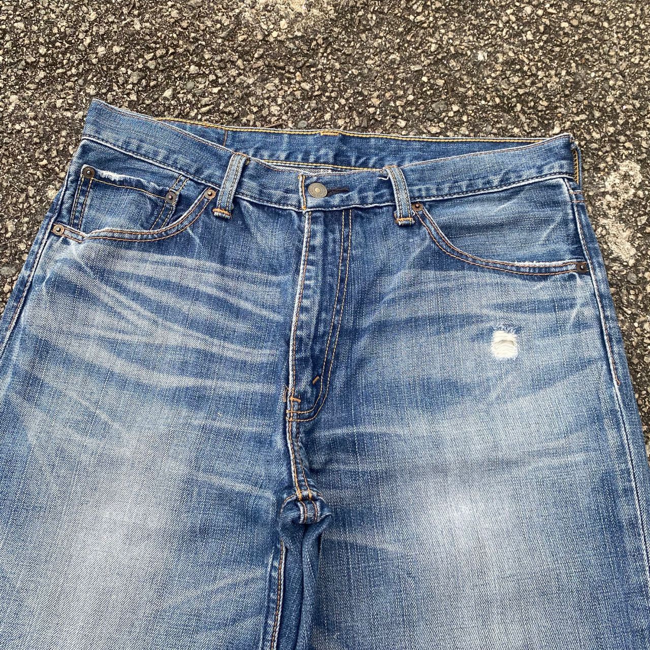 Levi's Vintage Levis Lot 702 Distressed Denim Size US 33 - 11 Thumbnail