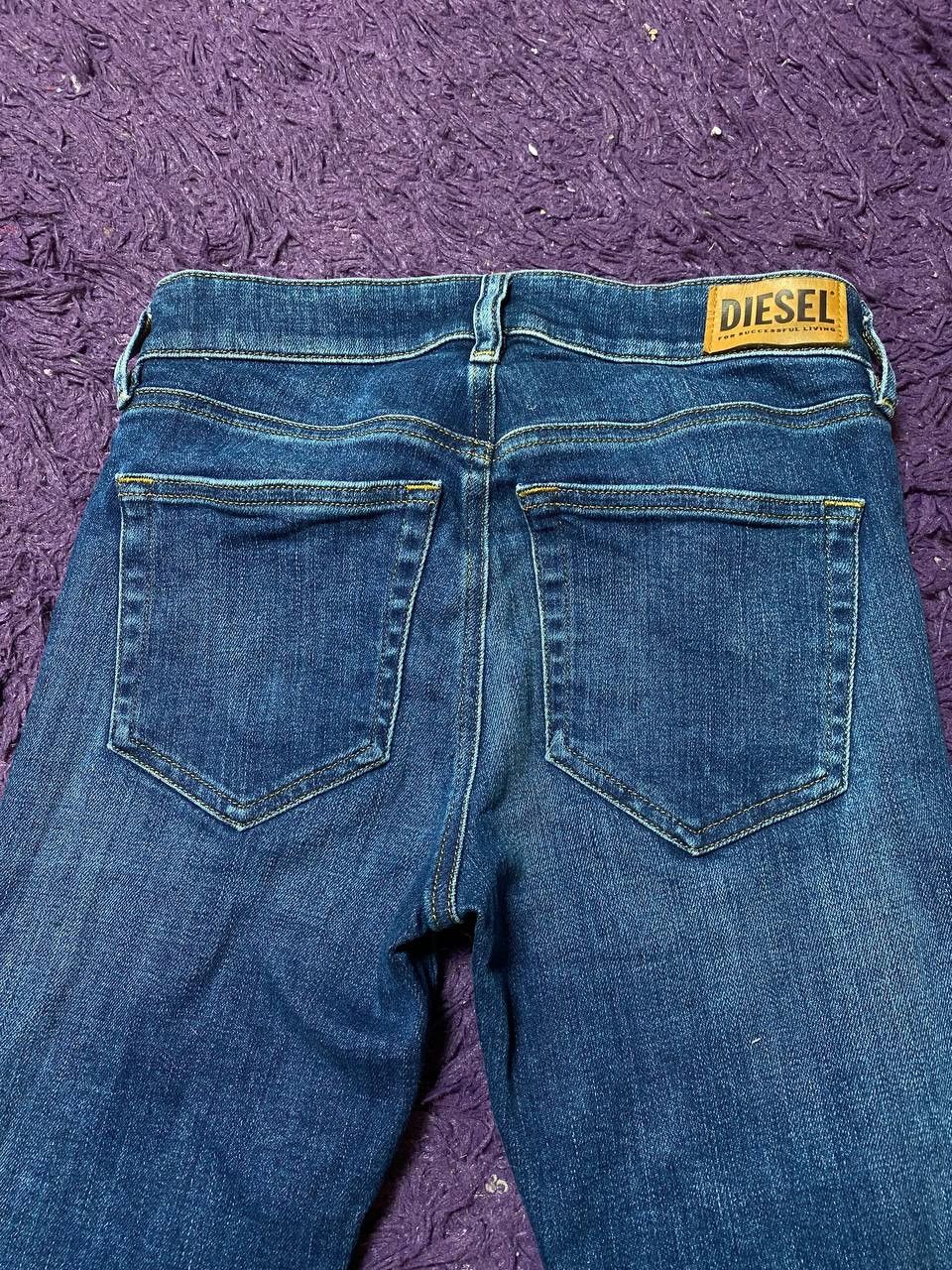 Diesel Vintage Diesel Jeans Faded Washed Avant Garde Flared Baggy🔥 Size US 26 / EU 42 - 14 Thumbnail