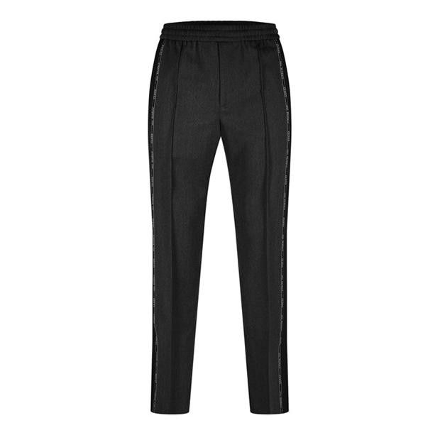 Gucci GUCCI Logo Wool Trousers - M Size 40R - 1 Thumbnail