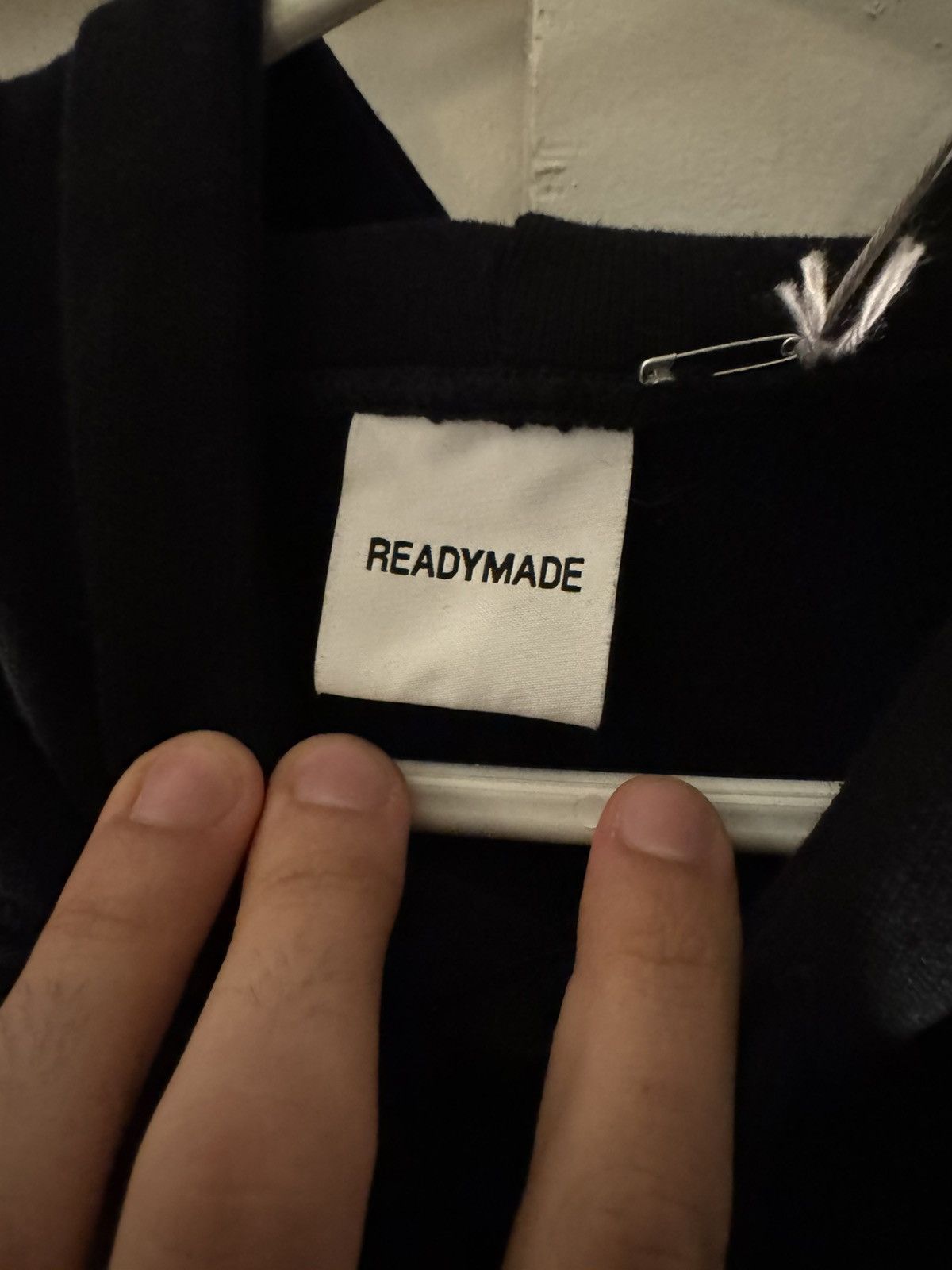 READYMADE Readymade black Champion Logo S-M pioncham patch Size US M / EU 48-50 / 2 - 3 Thumbnail
