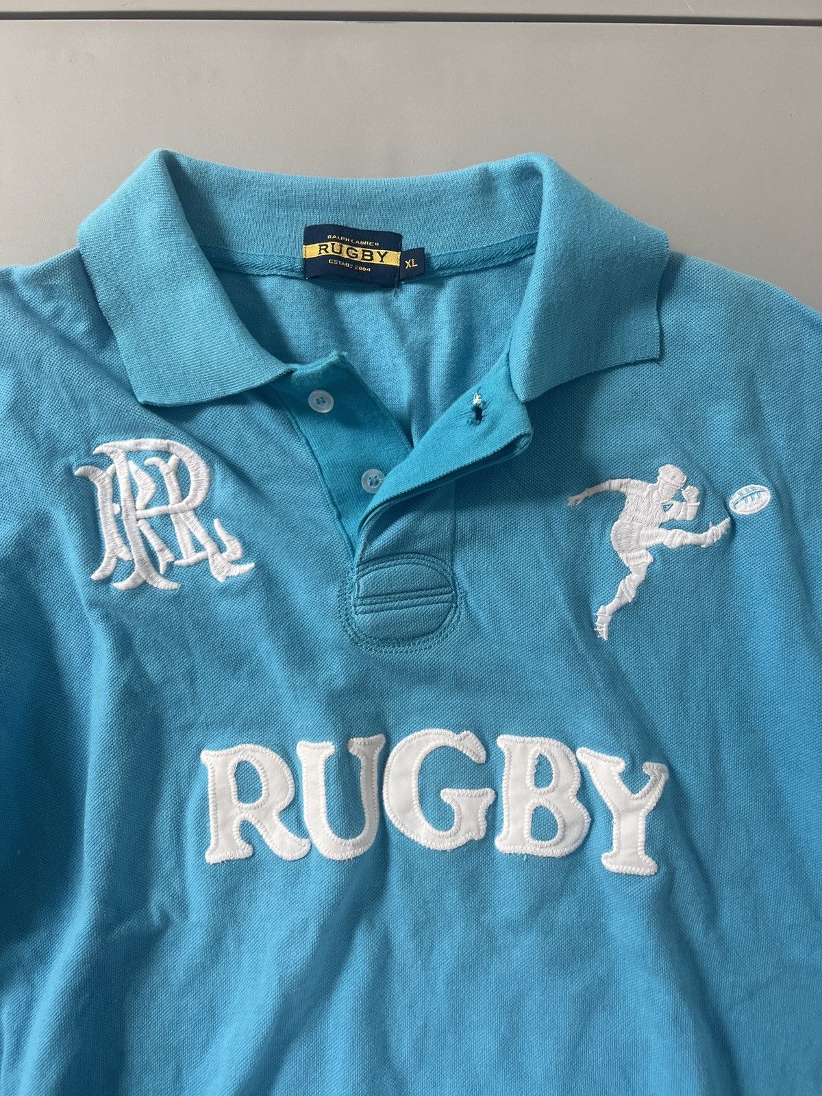 Rugby Ralph Lauren rugby ralph lauren rare polo Size US L / EU 52-54 / 3 - 2 Thumbnail