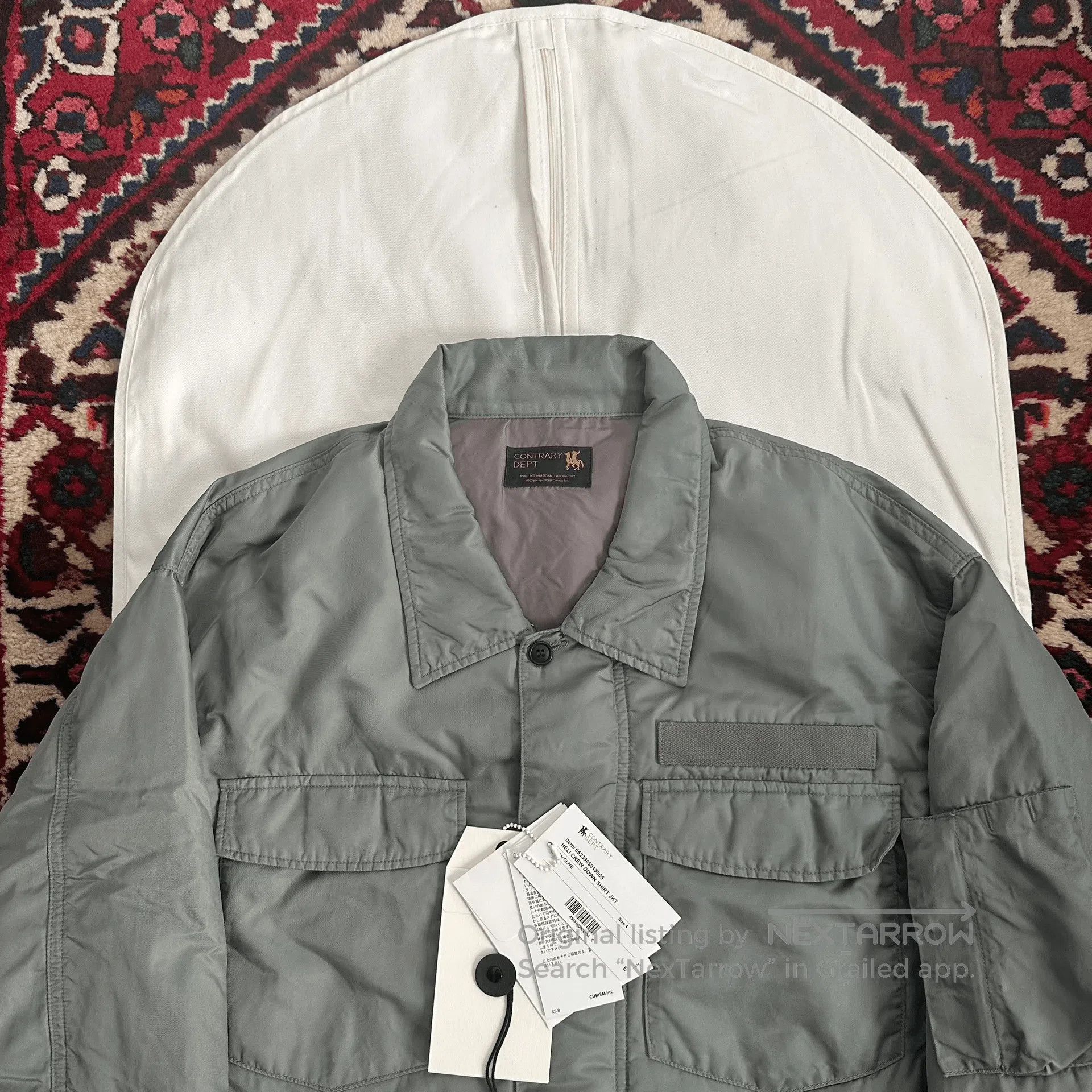Visvim VISVIM 23AW HELI CREW DOWN SHIRT JKT. Size US XL / EU 56 / 4 - 3 Thumbnail