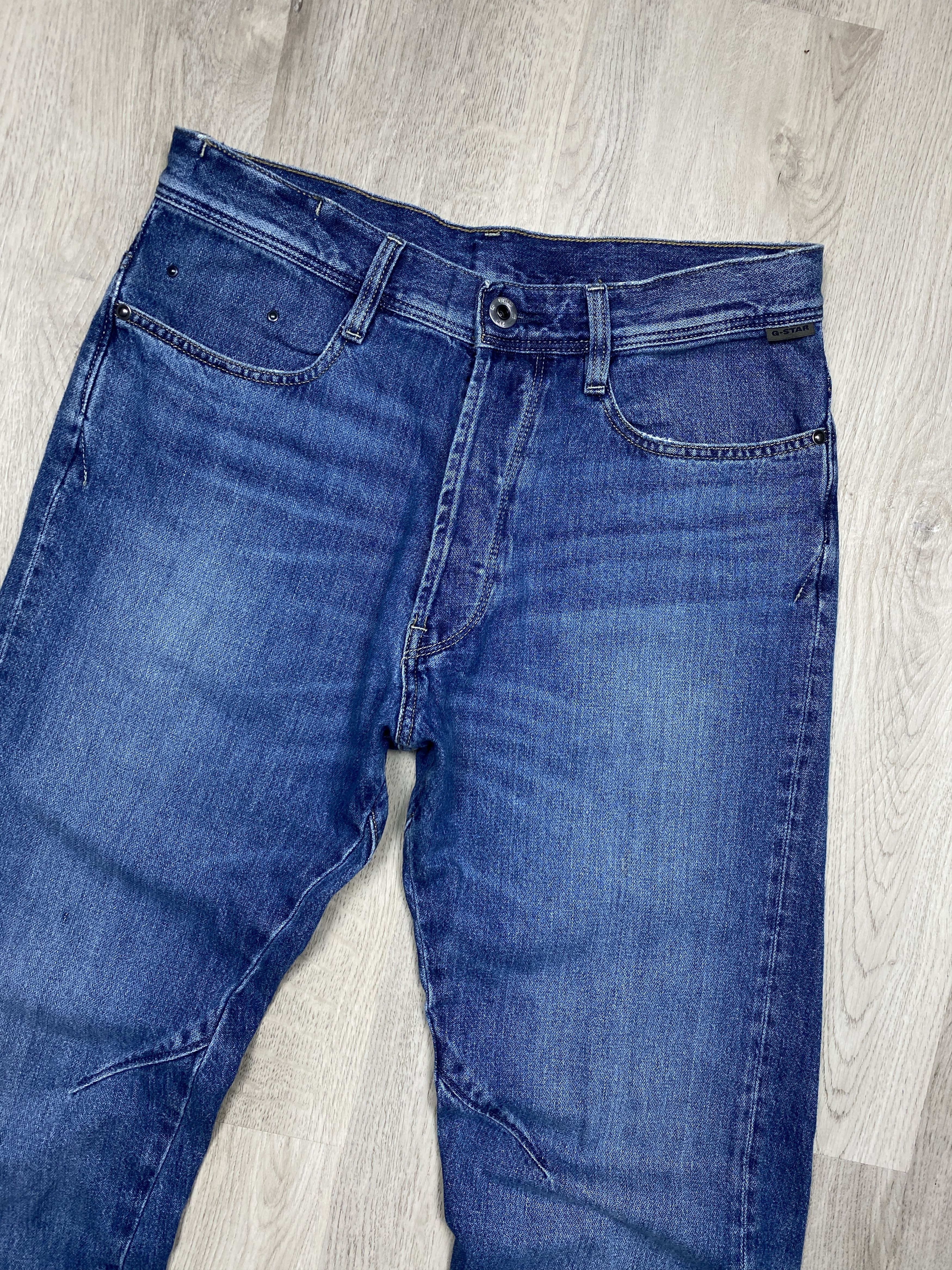 G-Star G Star Raw Vintage Mens Arc 3D Denim Pants Jeans Size US 32 / EU 48 - 2 Thumbnail
