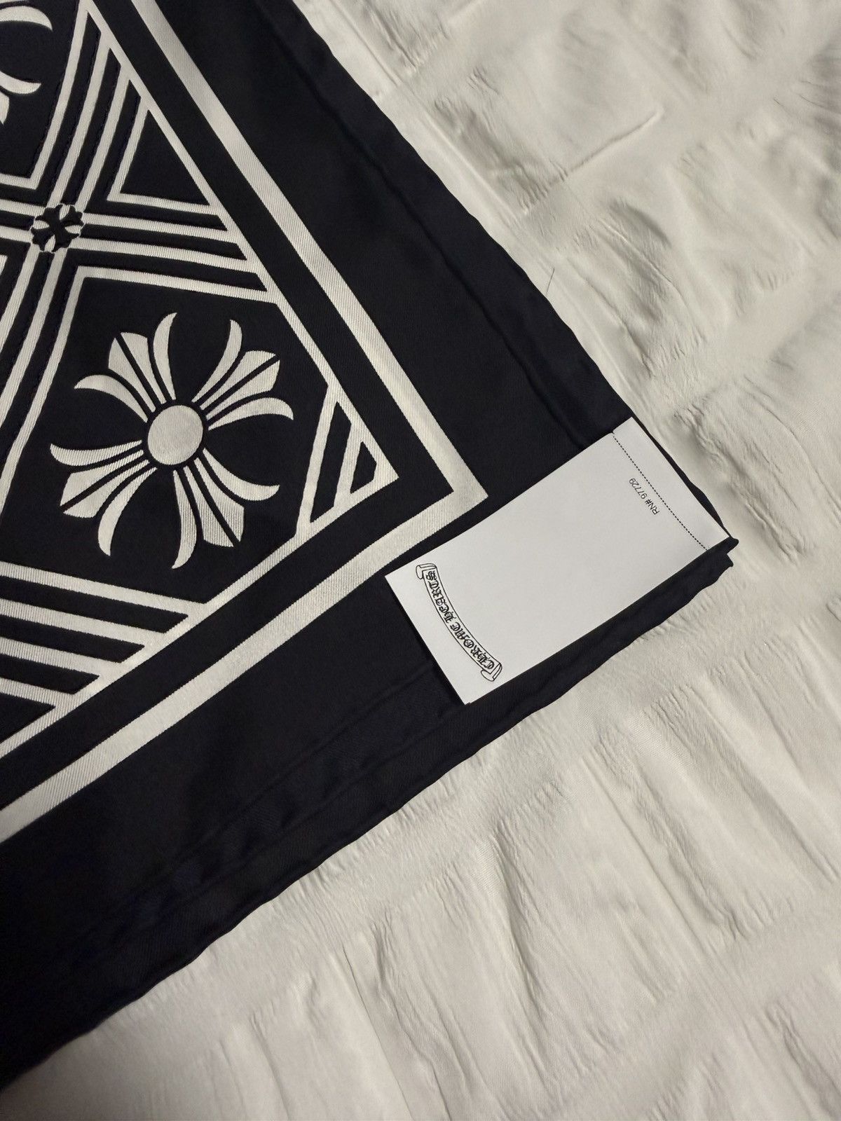 Chrome Hearts Chrome Hearts Silk Scarf Math Plus Size ONE SIZE - 5 Thumbnail
