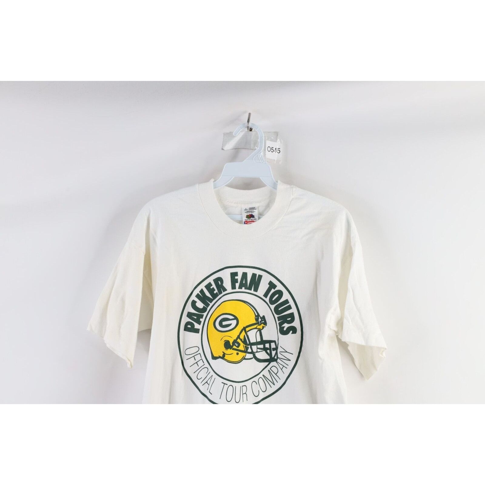 Vintage Vintage 90s Spell Out Green Bay Packers Football T-Shirt Size US L / EU 52-54 / 3 - 2 Thumbnail