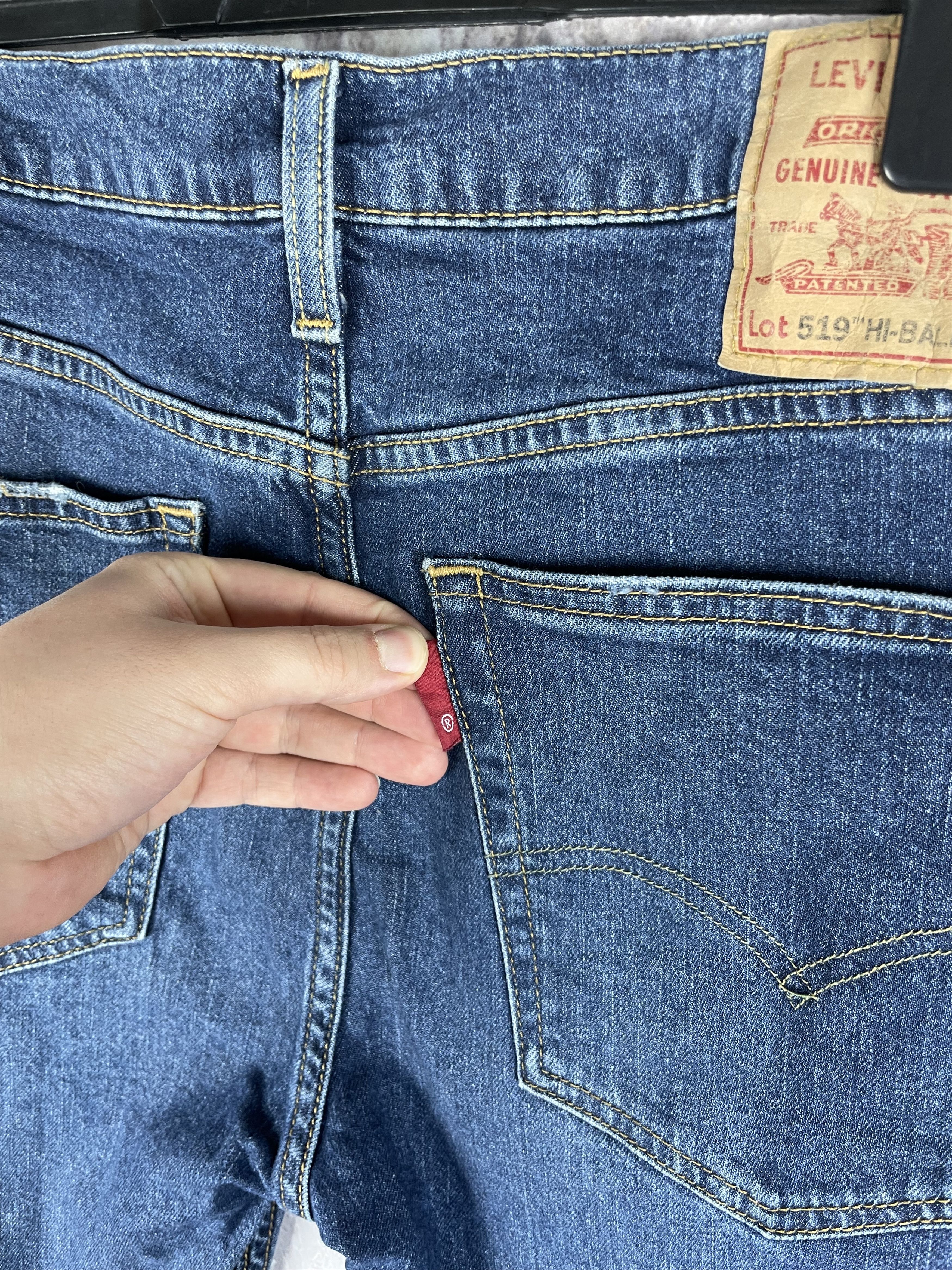 Levi's Levi's 519 Vintage Mens Denim Pants Size US 34 / EU 50 - 5 Thumbnail