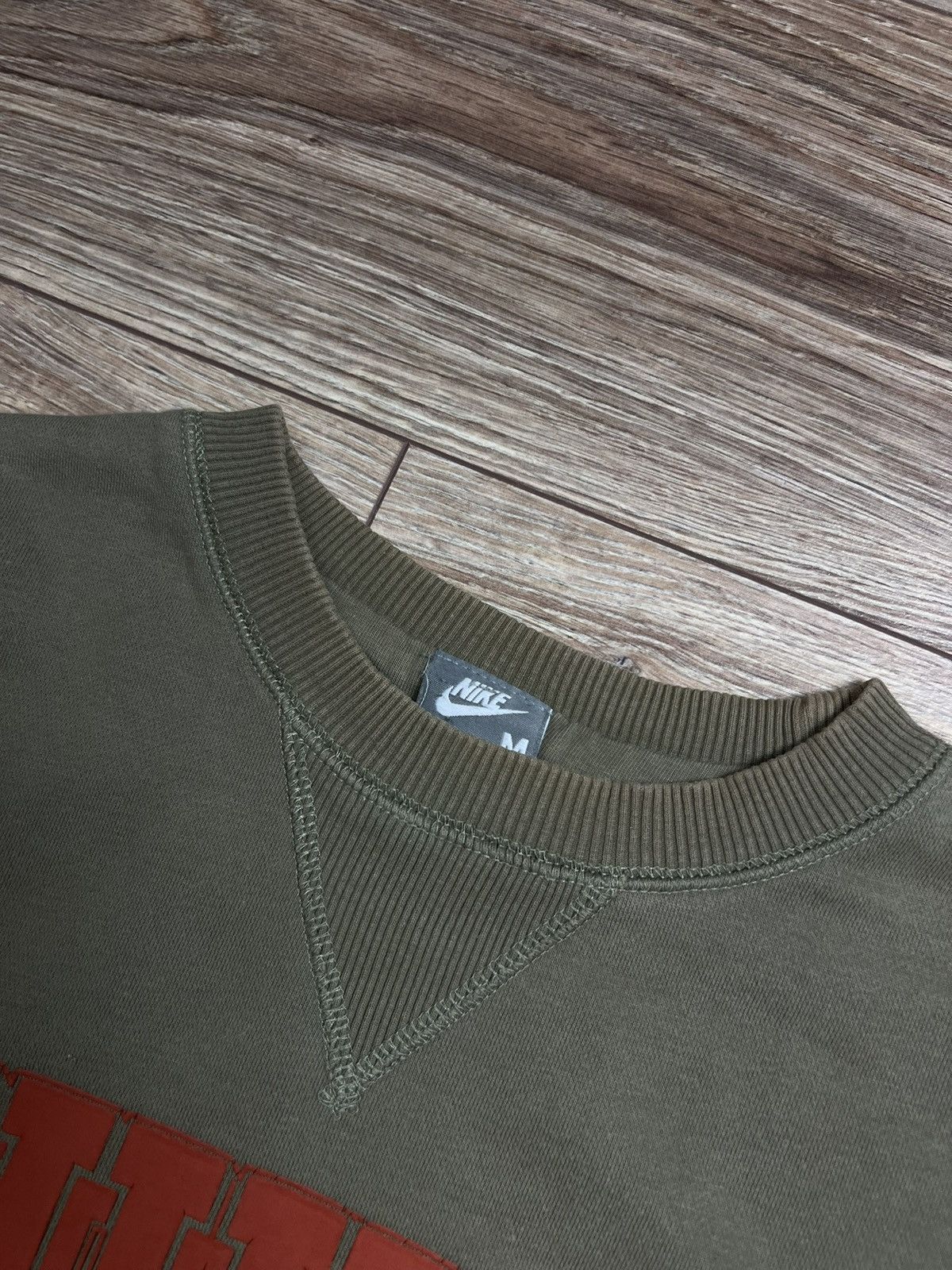 Nike 00s Nike Big Logo Vintage Y2K Oversized Retro Sweatshirt Size US M / EU 48-50 / 2 - 5 Thumbnail