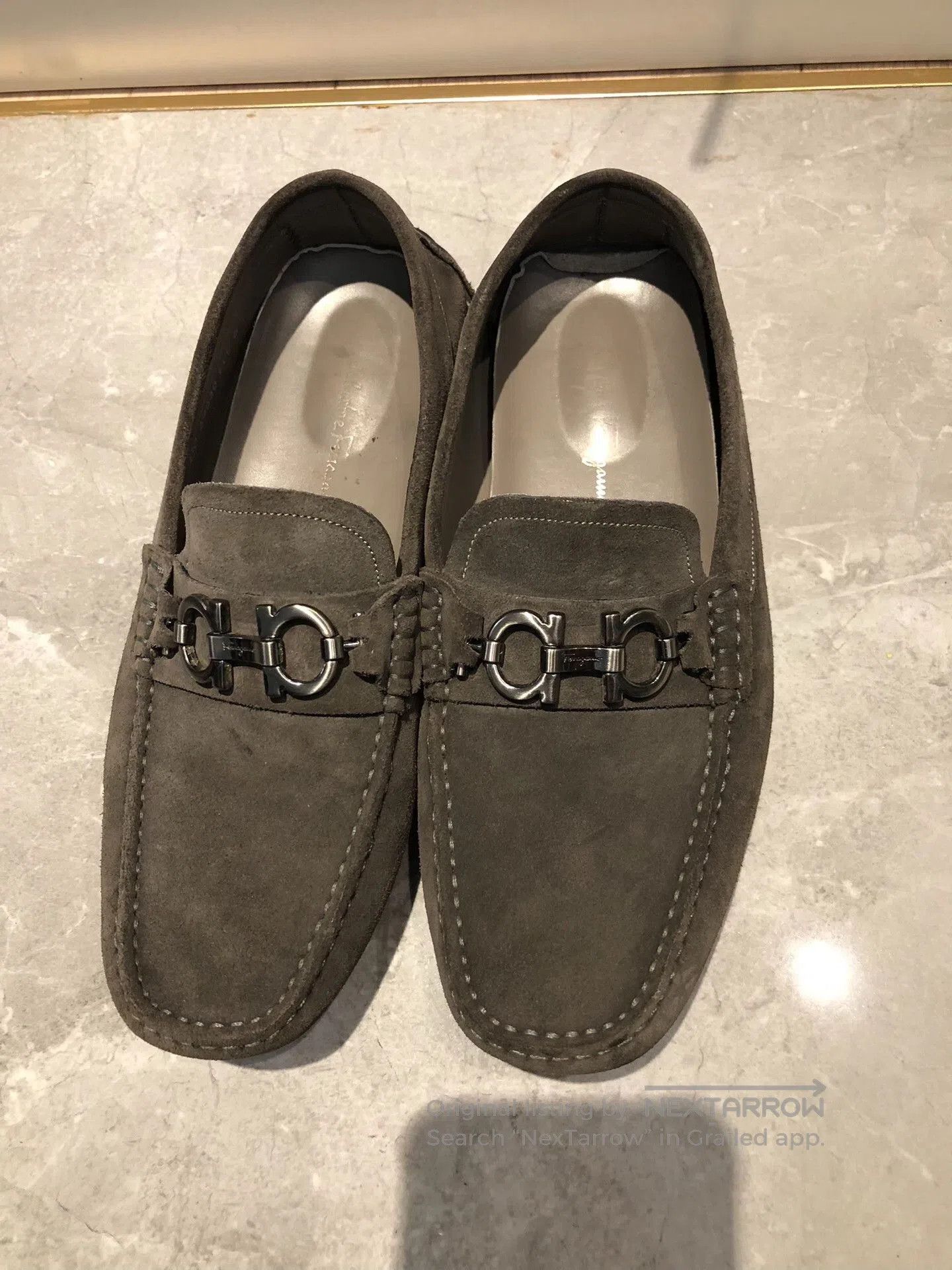 Salvatore Ferragamo Ferragamo Men's Handcrafted Loafers. Size US 6 / EU 39 - 2 Thumbnail