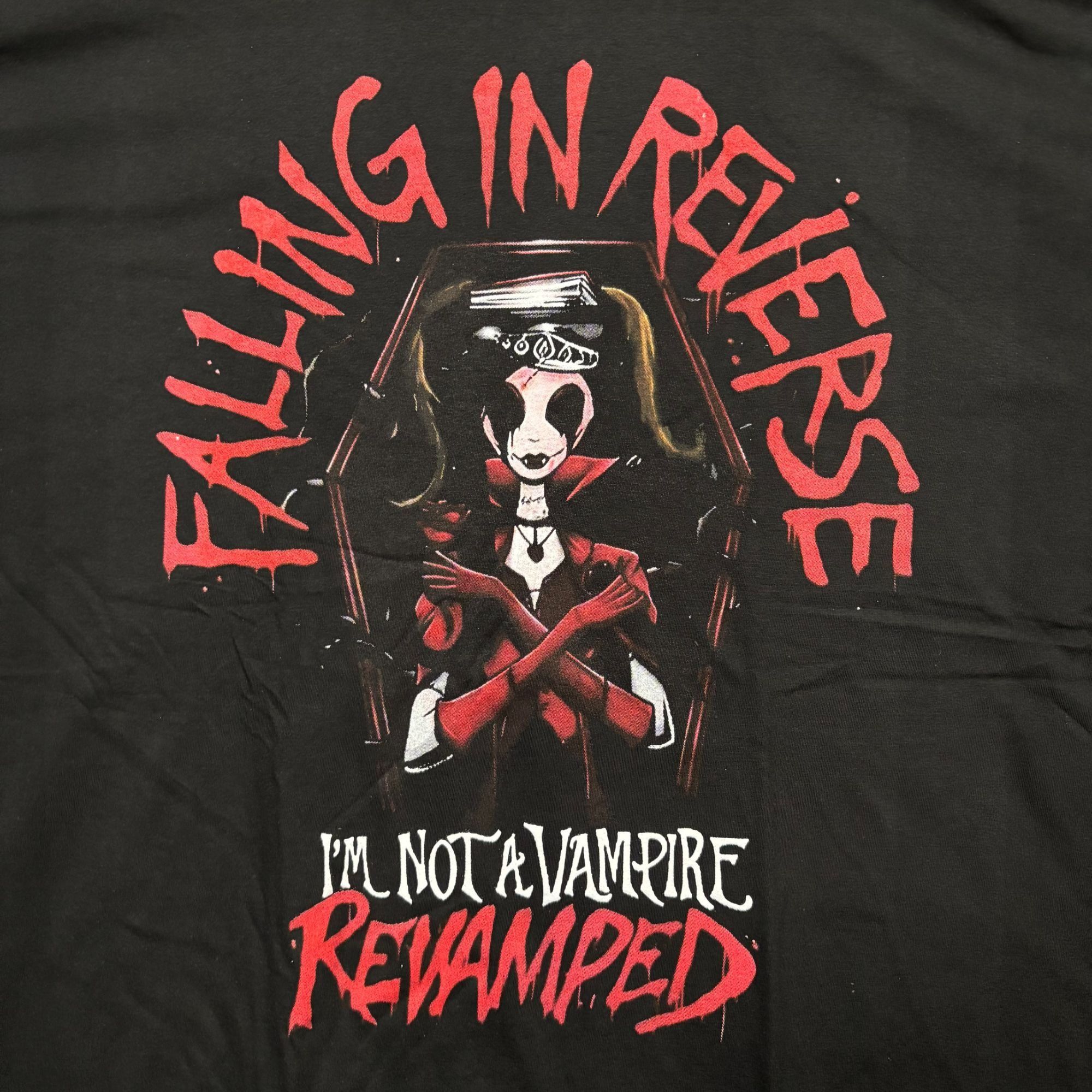 Band Tees Falling in Reverse I'm Not a Vampire Rock Band Tee XL Size US XL / EU 56 / 4 - 2 Thumbnail