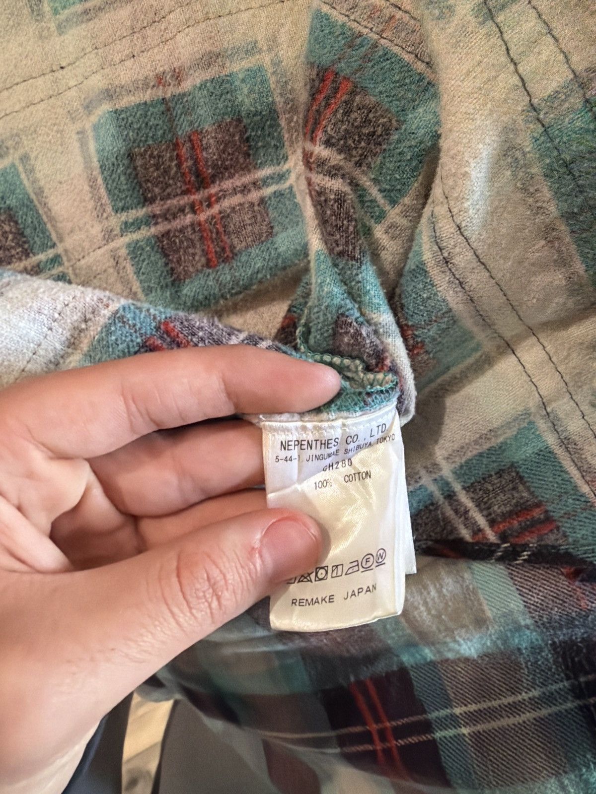 Needles Rebuild by needles deconstructed flannel Size US S / EU 44-46 / 1 - 4 Thumbnail