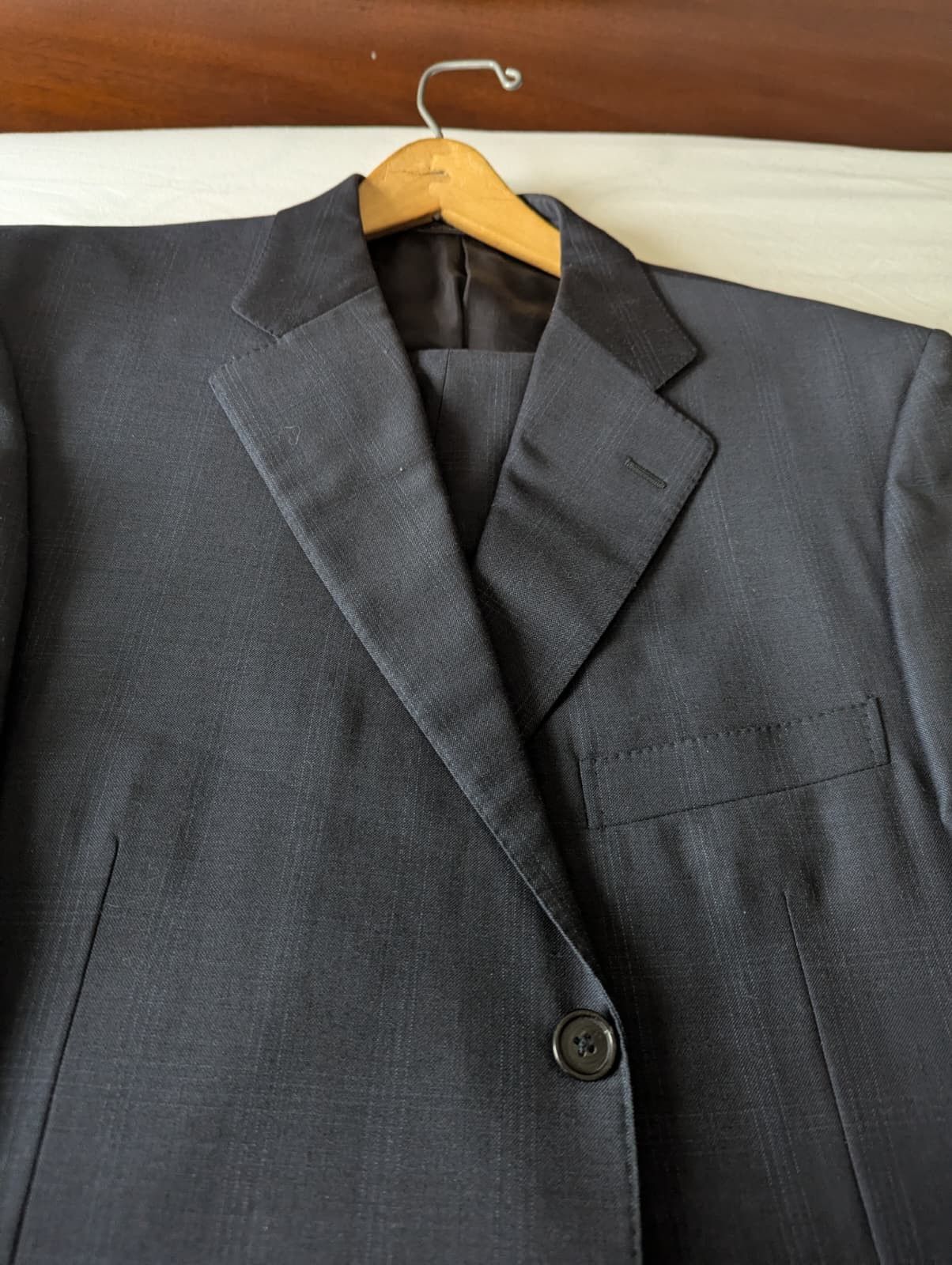 Other Vintage Ermenegildo Zegna Suit Size 44L - 4 Thumbnail