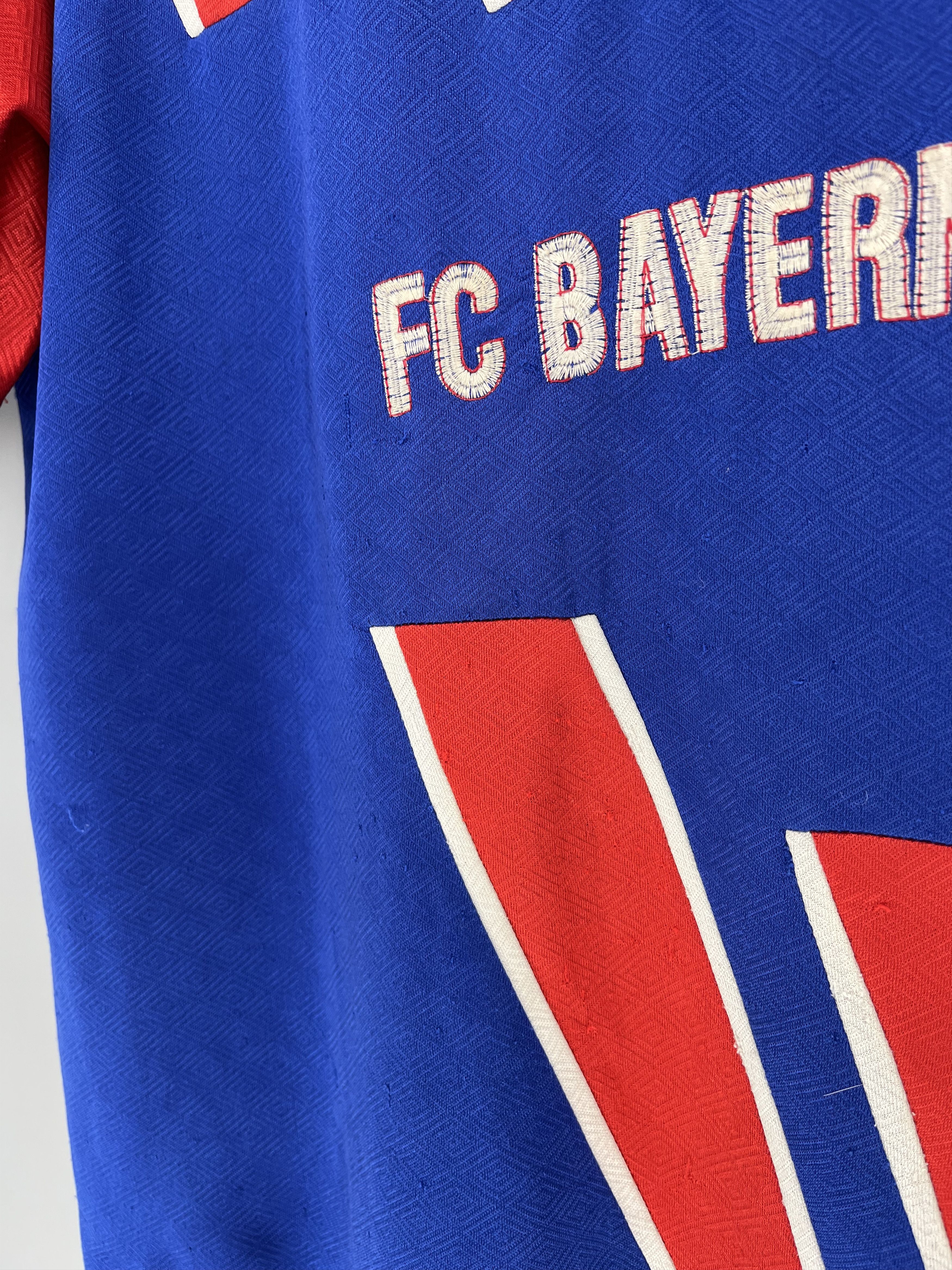 Vintage 70s Umbro Bayern Munchen Home Jersey Tee Shirt Rare Size US L / EU 52-54 / 3 - 15 Thumbnail