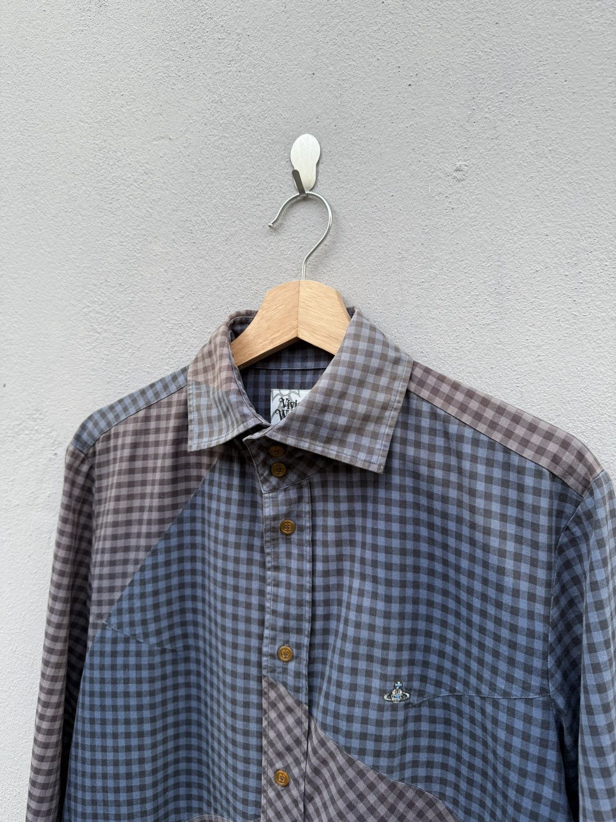 Vivienne Westwood Vivienne Westwood MAN Reconstructed Asymmetrical Shirt Size US M / EU 48-50 / 2 - 5 Thumbnail