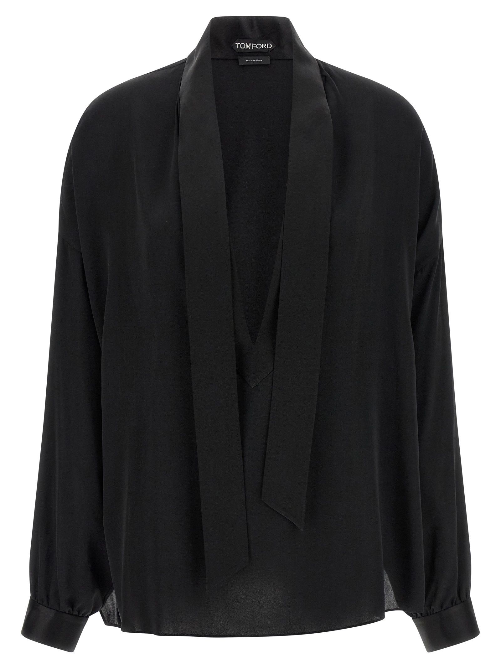Tom Ford Lavallière neck blouse Size XS / US 0-2 / IT 36-38 - 1 Thumbnail