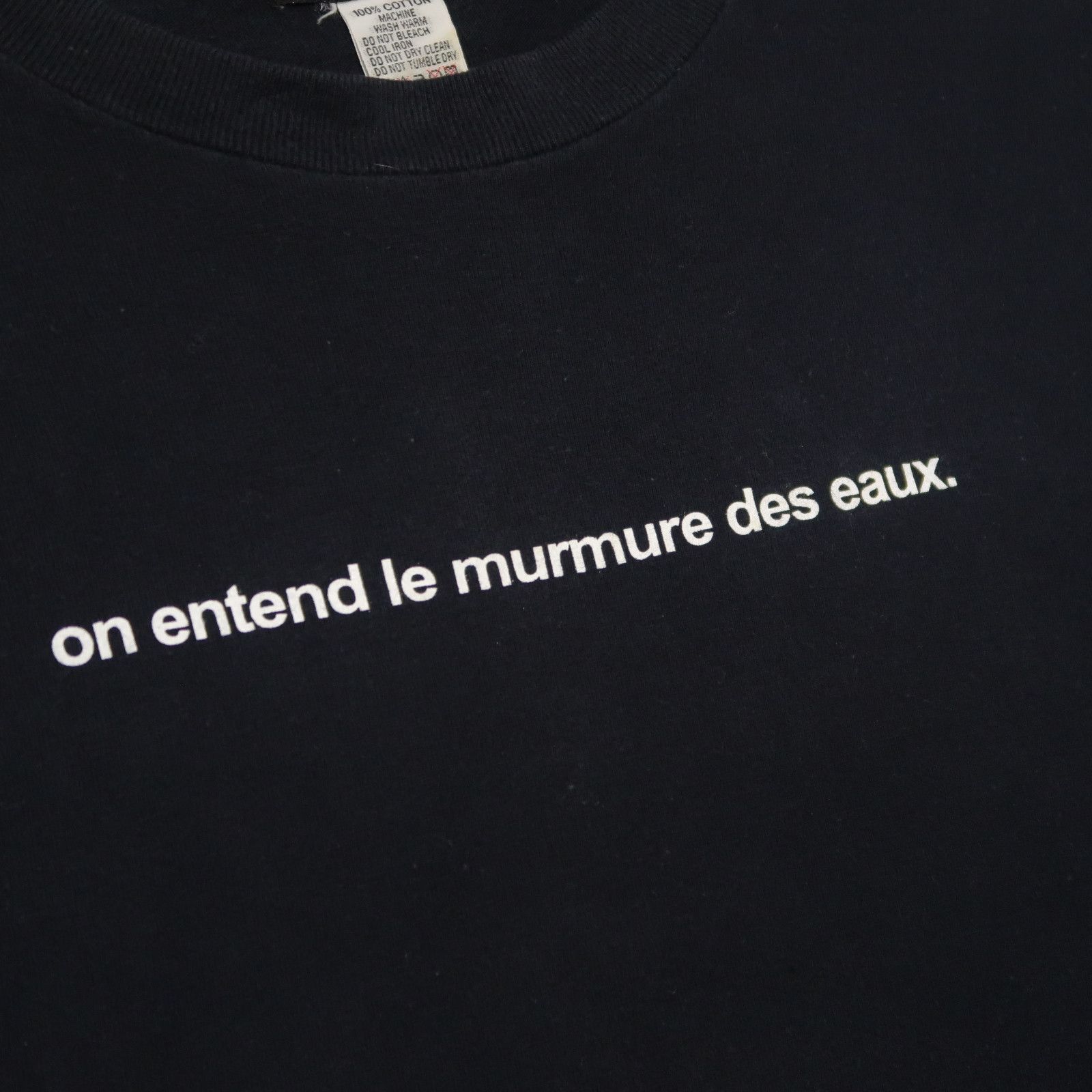 Yohji Yamamoto Vintage 90s Yohji Yamamoto Ined Homme "Quotes" Long Sleeve Size US M / EU 48-50 / 2 - 6 Thumbnail
