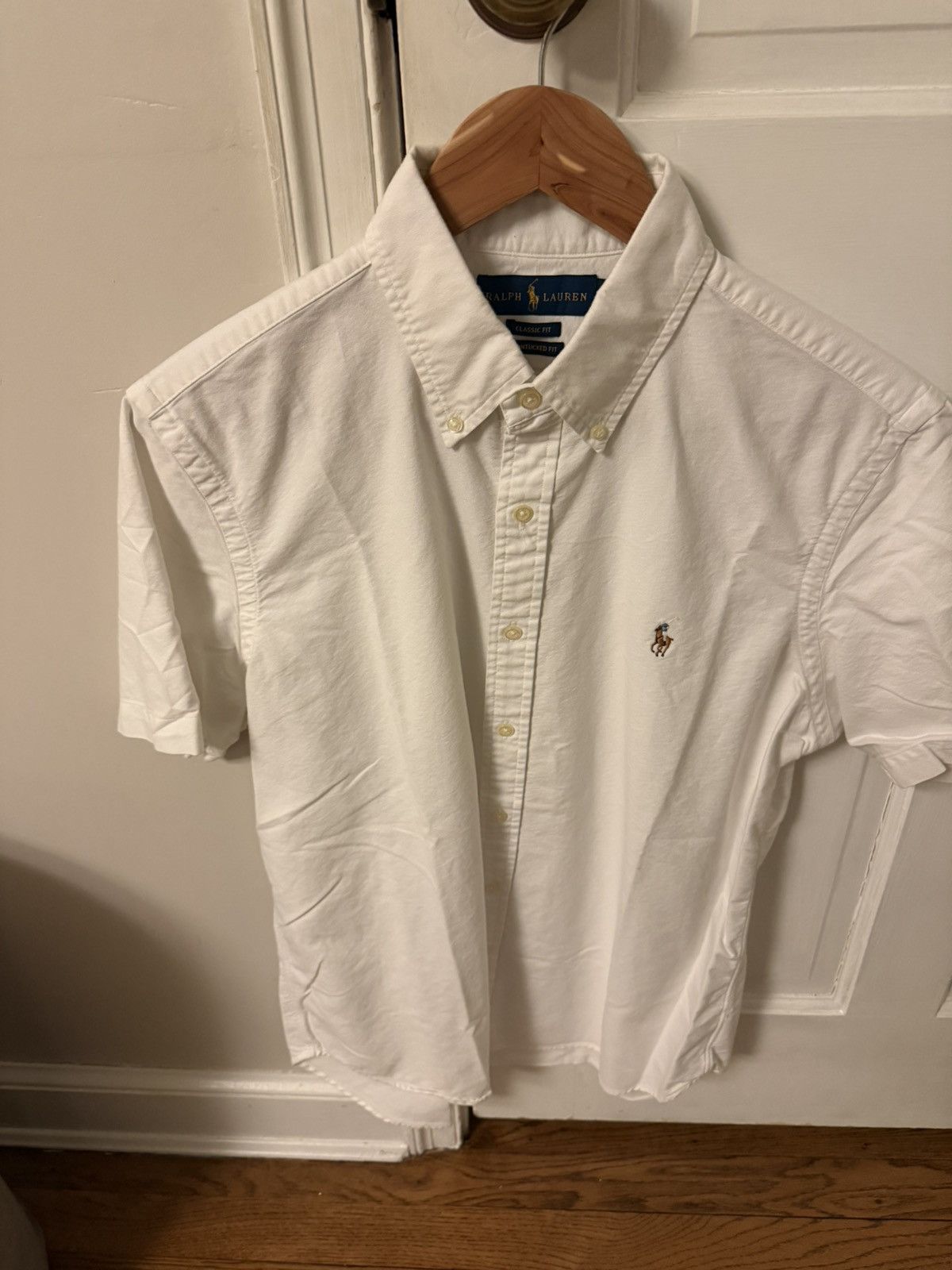Polo Ralph Lauren Oxford Untucked SS size M
