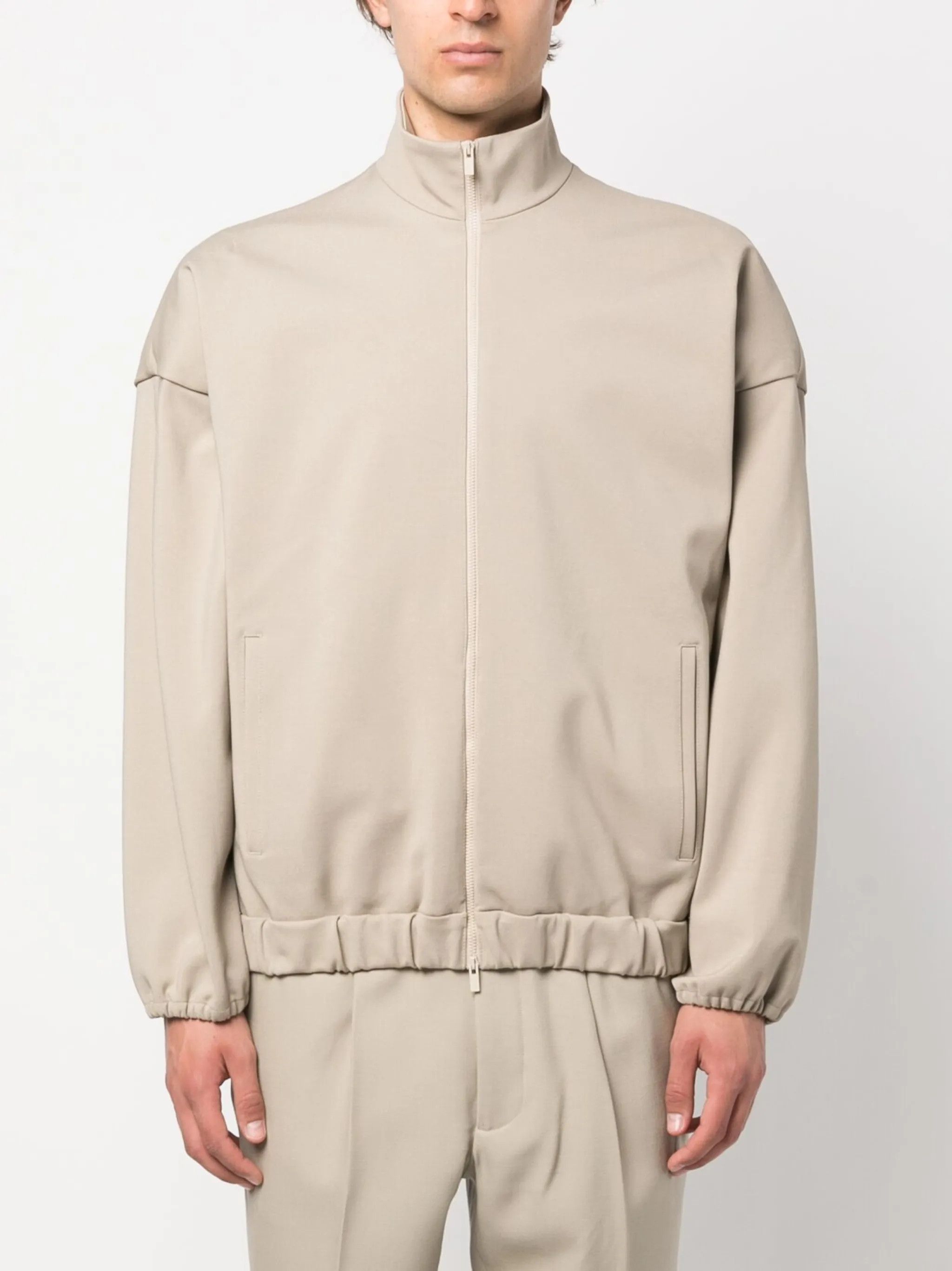 Fear of God o1y0125 Turtleneck Jacket in Beige Size US M / EU 48-50 / 2 - 3 Thumbnail