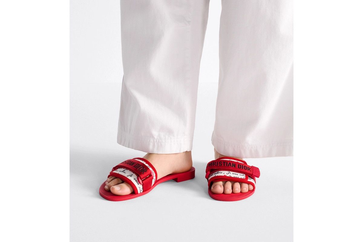 Dior o1w1db10326 Dior Evoulution Slide in Red/Multi Size US 7 / IT 37 - 5 Thumbnail