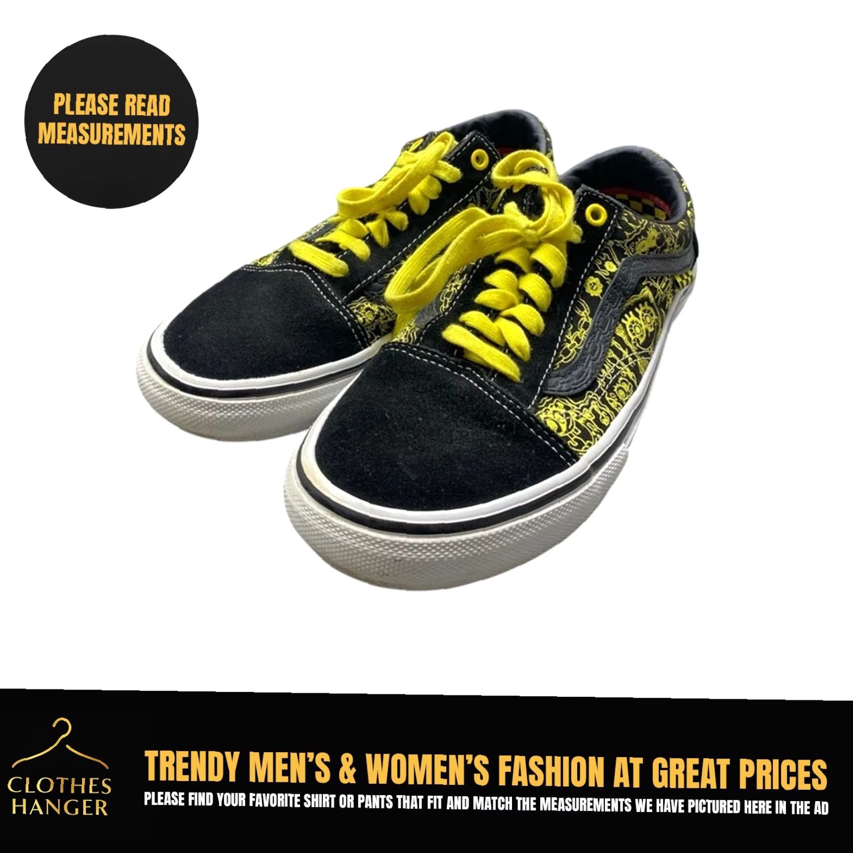 Vans VANS Old Skool Mike Gigliotti SpongeBob x Vans Off The Wall Men's Size 7.5 Women's 9 Size US 8 / IT 38 - 2 Thumbnail