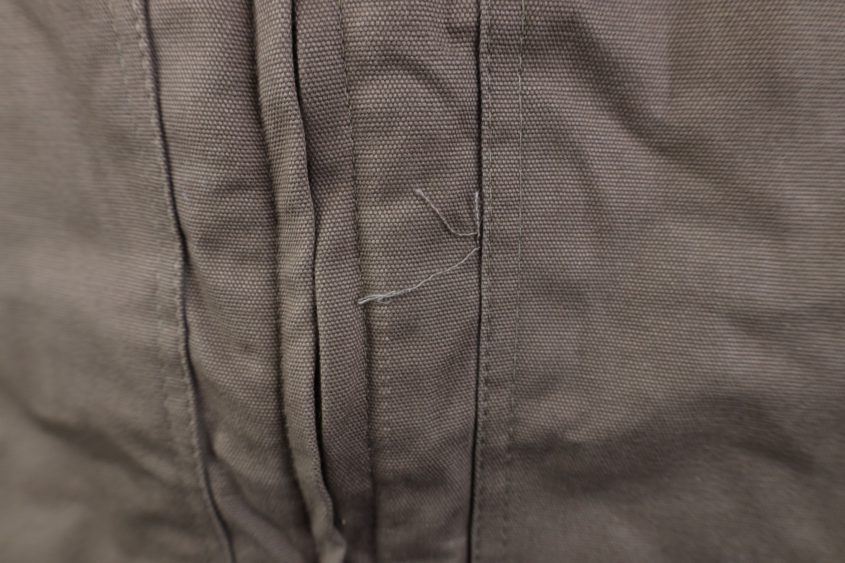 Vintage Vintage 90s Military Style Full Zip Jacket Canvas Brown Size US L / EU 52-54 / 3 - 4 Thumbnail