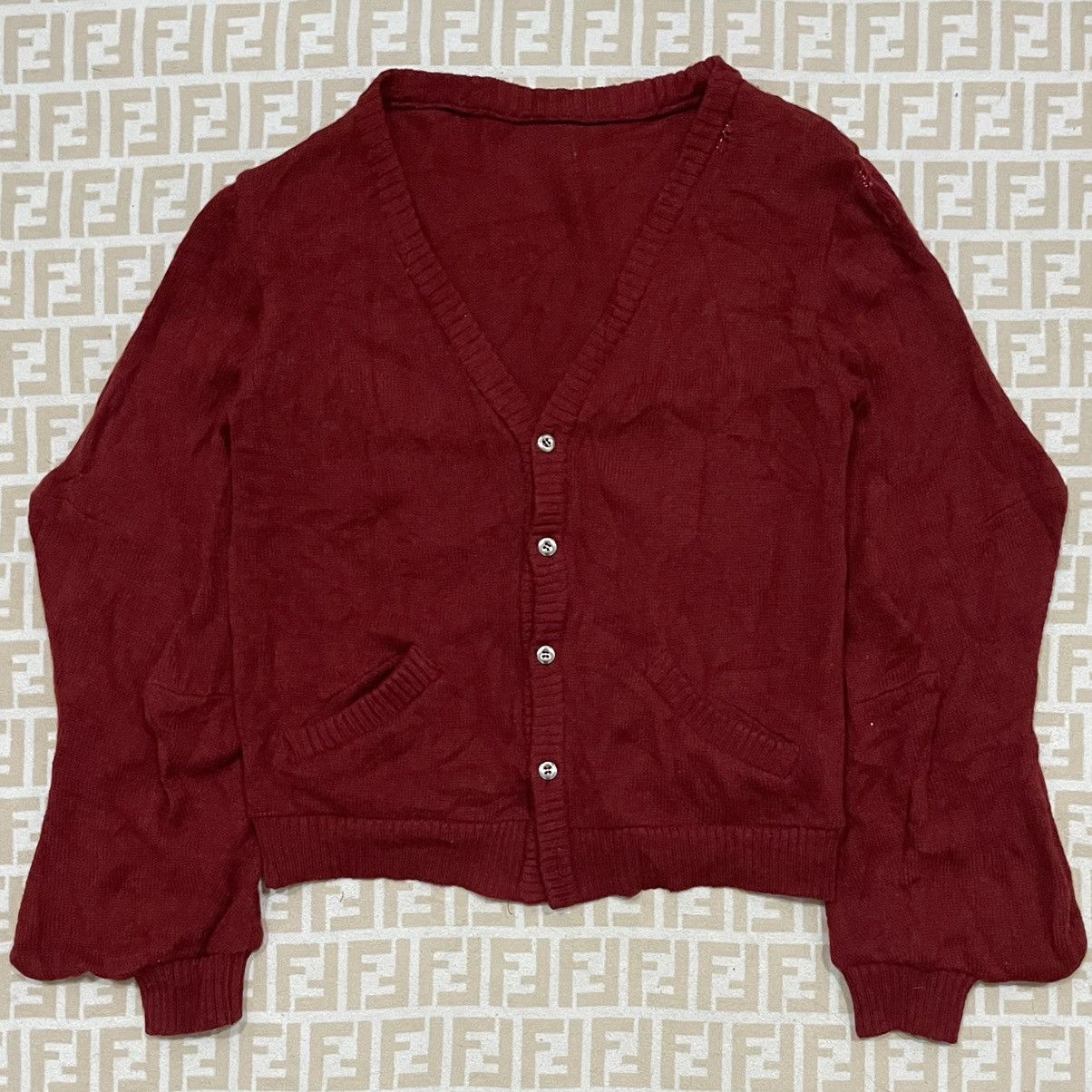 20471120 20471120 Hyoma Wool Knit Cardigan Size US M / EU 48-50 / 2 - 2 Thumbnail