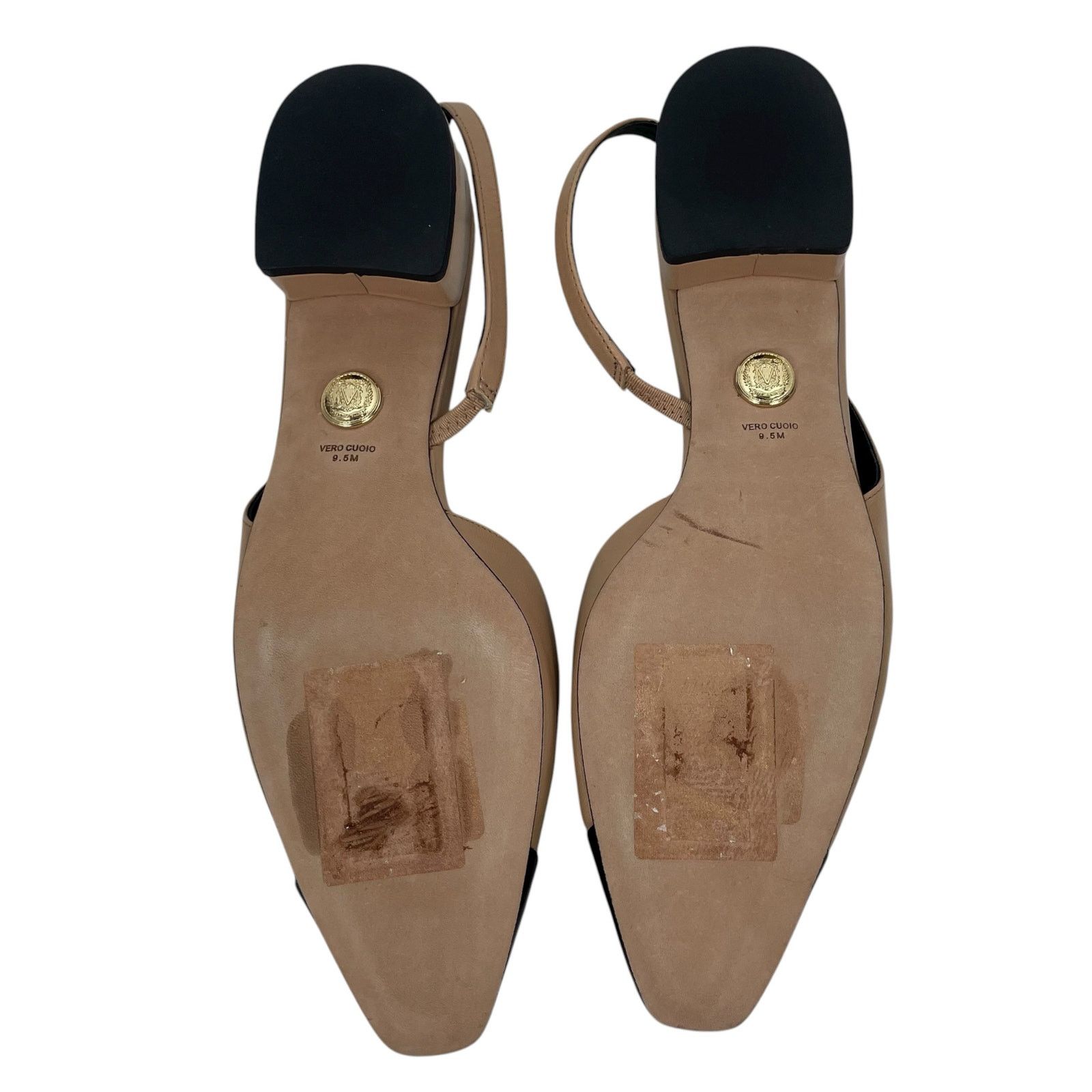 Veronica Beard Veronica Beard Cecile Leather Cap Toe Slingback Pump 9.5M Size US 9.5 / IT 39.5 - 8 Thumbnail