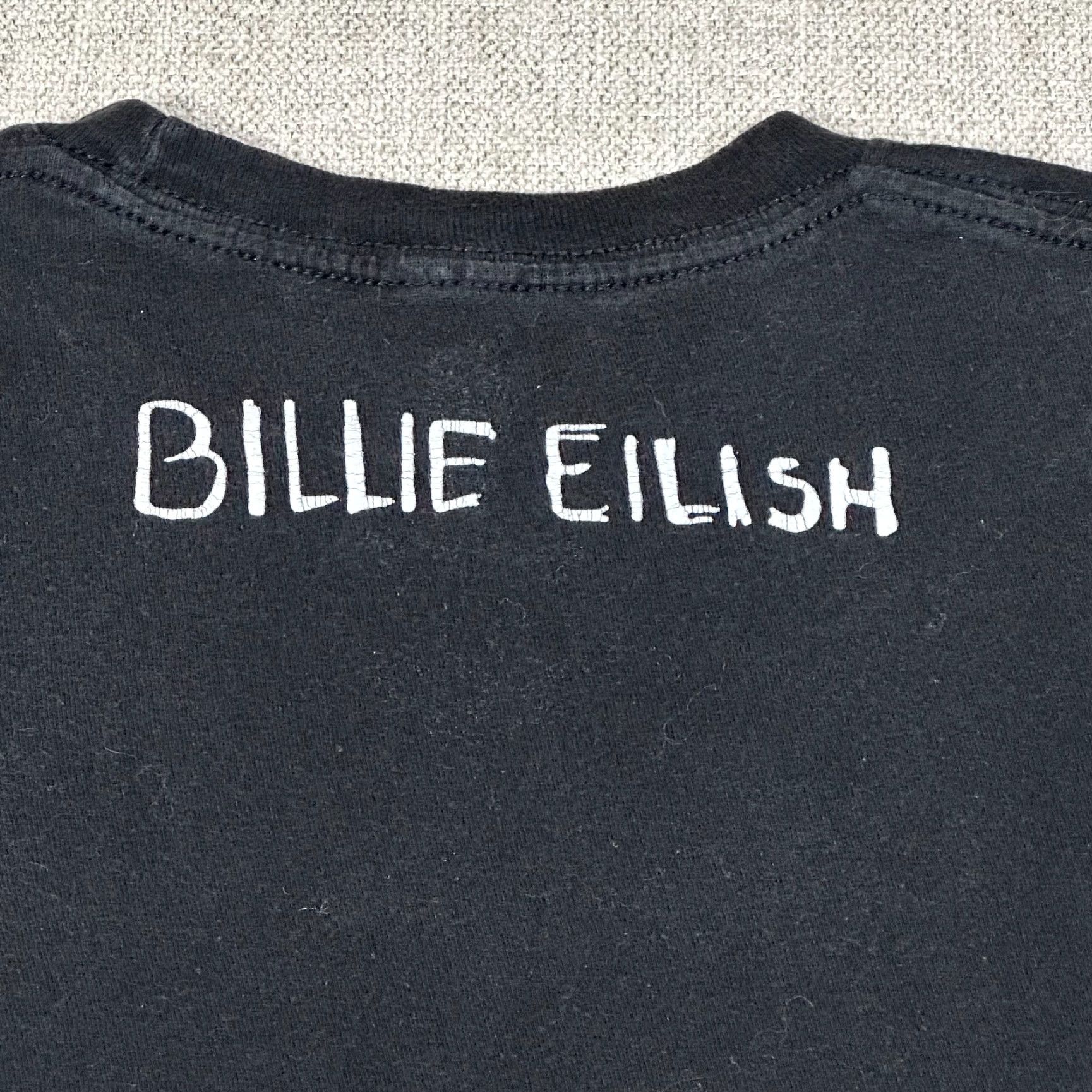 Vintage Billie Eilish Shirt Adult XS White Eyes When We All Fall Asleep Grammy Album Tee Size US XS / EU 42 / 0 - 6 Thumbnail