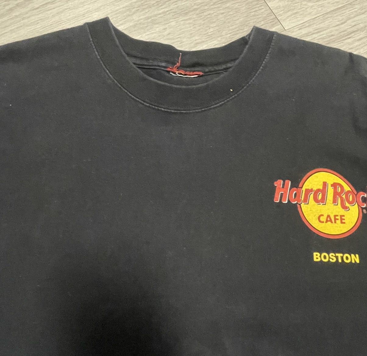 Hard Rock Cafe × Vintage Vintage HardRock Cafe Boston Motorcycle Shirt Size US M / EU 48-50 / 2 - 7 Thumbnail