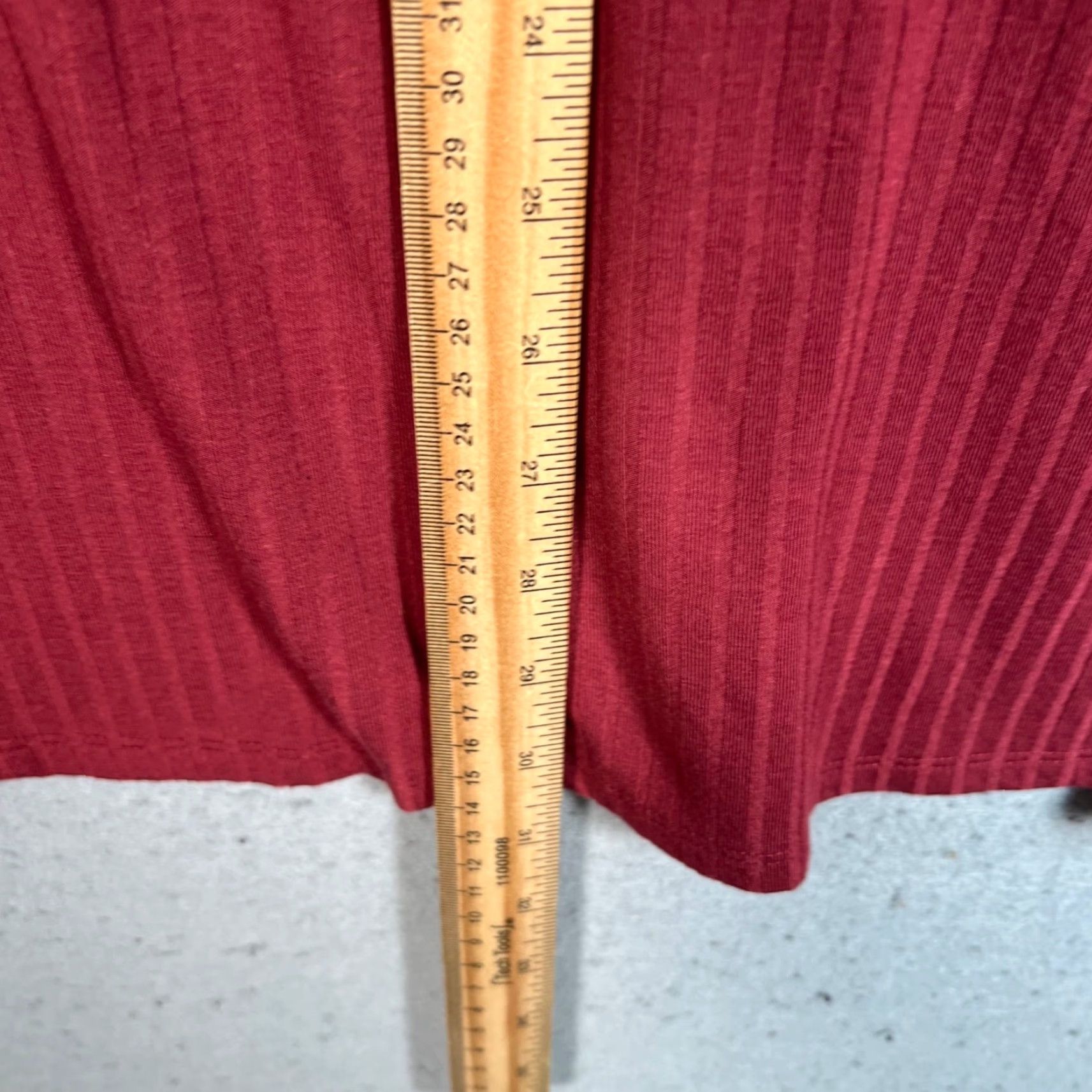 Abercrombie & Fitch Abercrombie & Fitch Womens Short Sleeveless Red Knit Dress Size S / US 4 / IT 40 - 6 Thumbnail