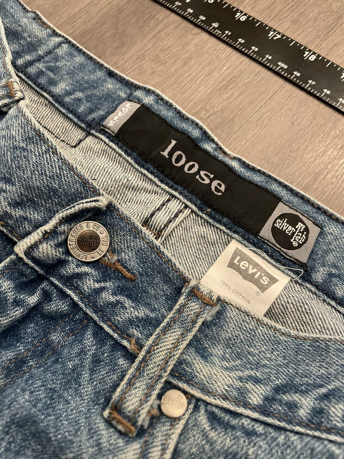 Levi's × Levi's Vintage Clothing Vintage Levi’s “Sliver Tab” Jeans (Sz.31x30) Size US 31 - 5 Thumbnail