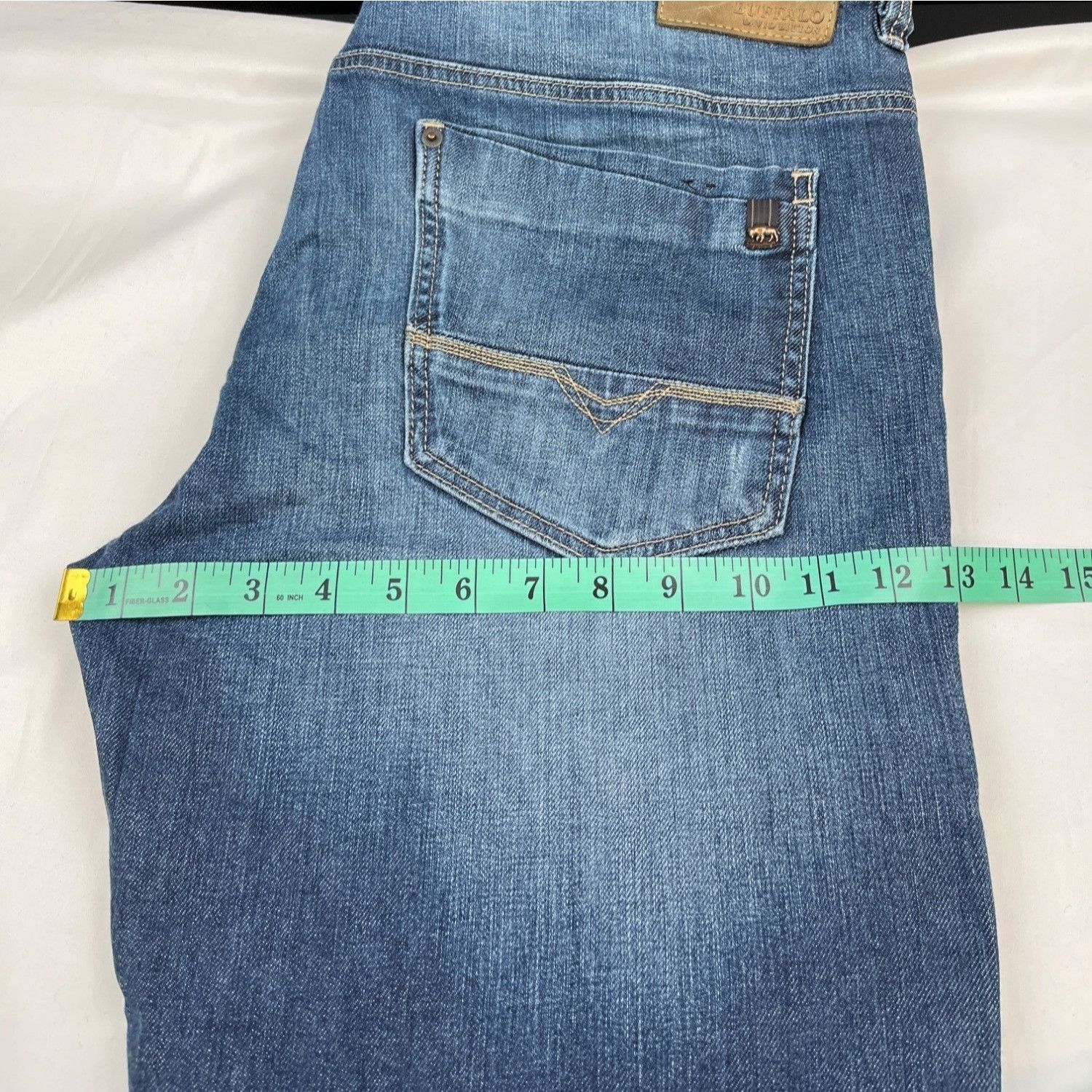 Buffalo David Bitton Buffalo David Bitton Men's Blue Jeans/Slim Fit 38x32 SKU 410 Size US 38 / EU 54 - 8 Thumbnail