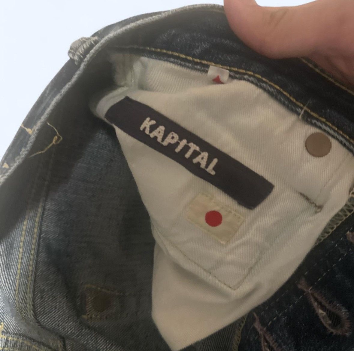 Kapital Kapital 5 button fly selvage denim Size US 30 / EU 46 - 2 Thumbnail