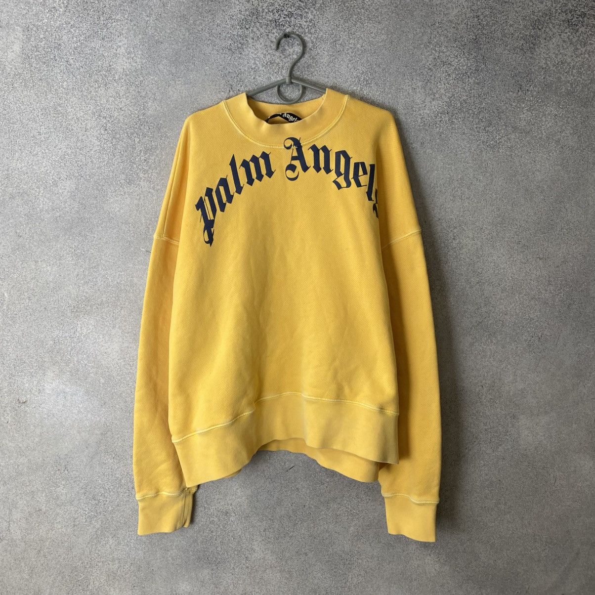 Palm Angels Palm Angels Sweatshirt Yellow S Size US S / EU 44-46 / 1 - 1 Thumbnail