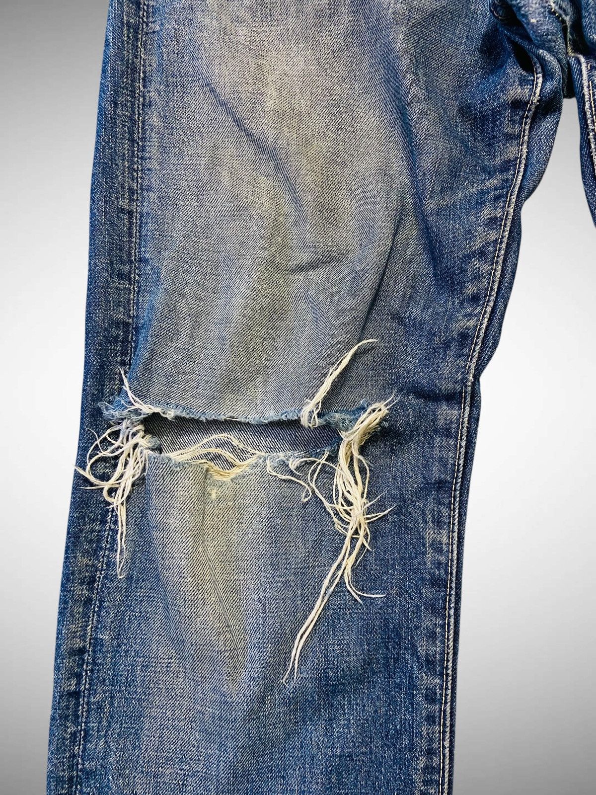 45rpm Vintage 45 RPM Distressed Jeans Size US 28 / EU 44 - 5 Thumbnail